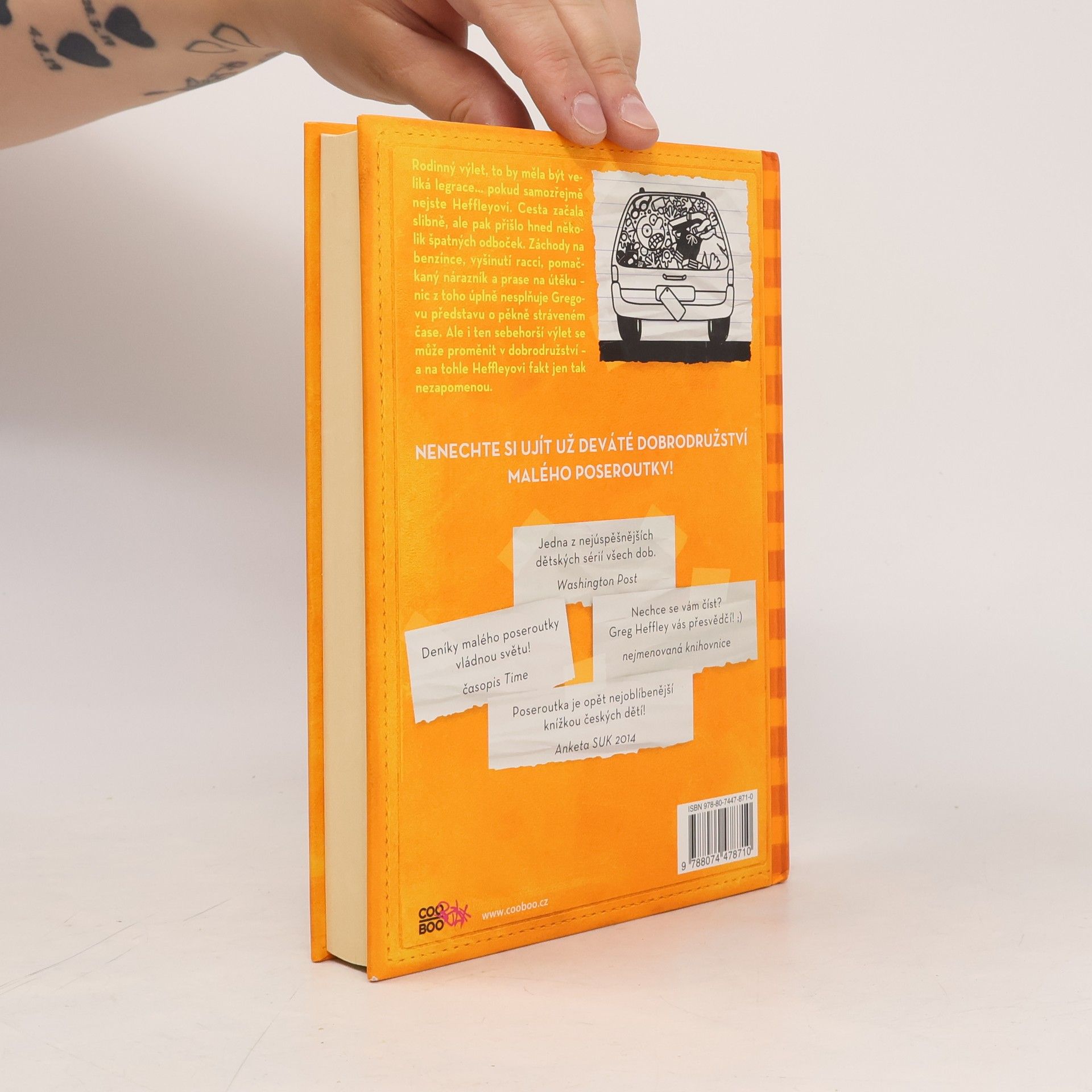 Jeff Kinney Deník malého poseroutky 9. Výlet za všechny peníze