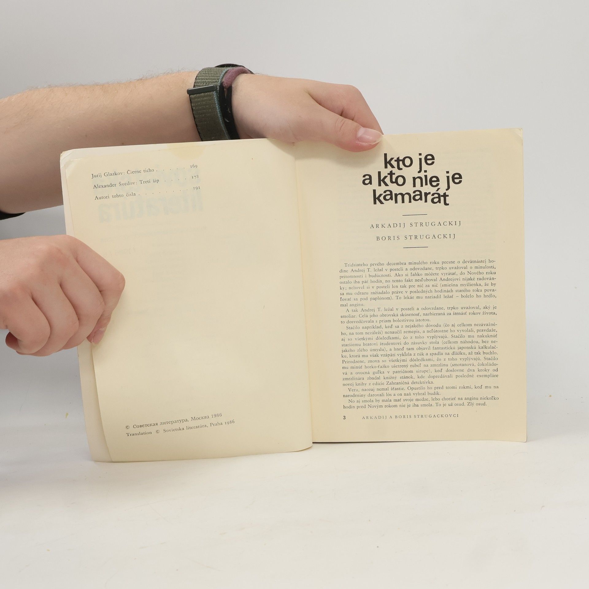 Kolektiv autorů Sovietska literatúra 1986/6. Vedecko-fantastické príbehy