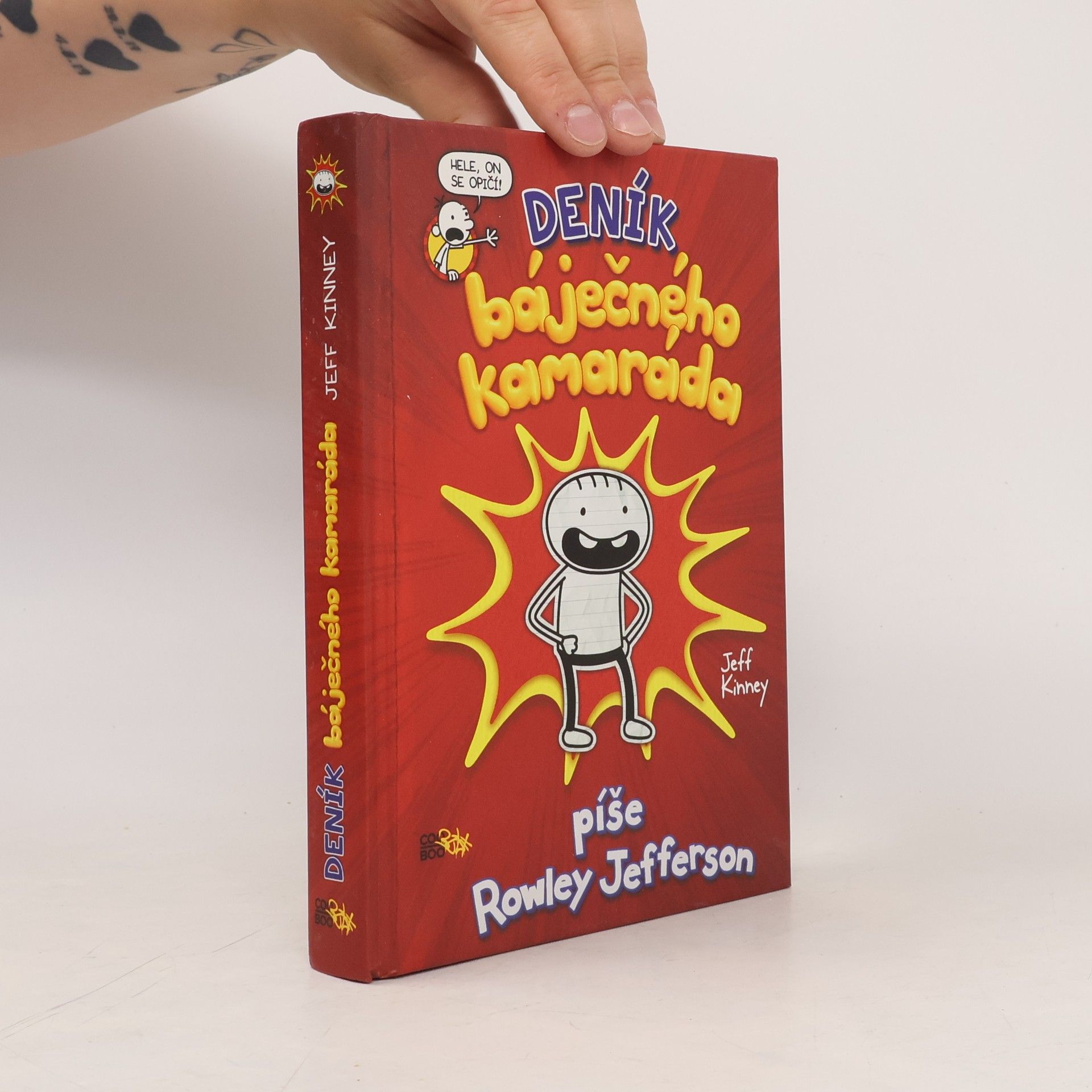 Jeff Kinney Deník báječného kamaráda. Píše Rowley Jefferson