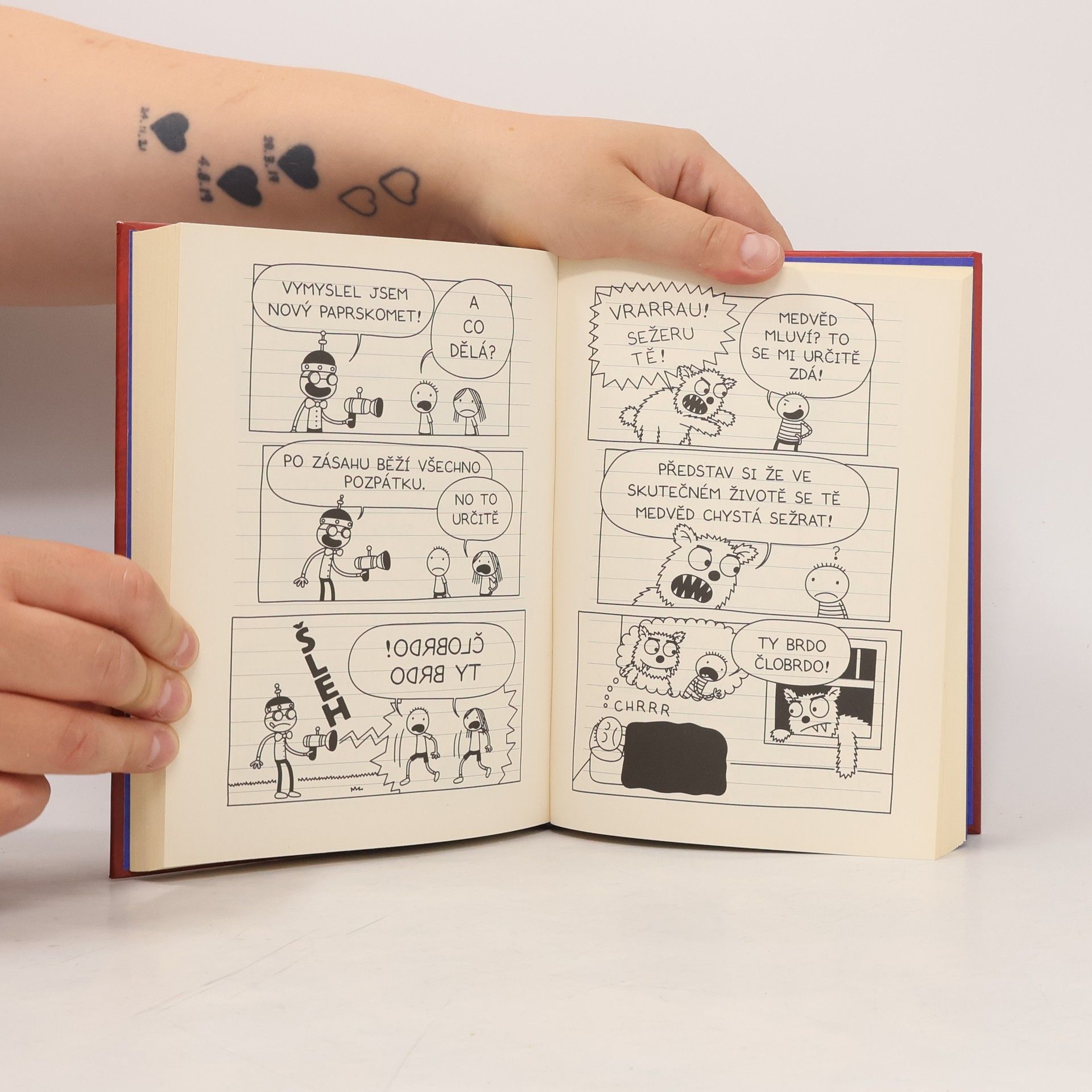 Jeff Kinney Deník báječného kamaráda. Píše Rowley Jefferson