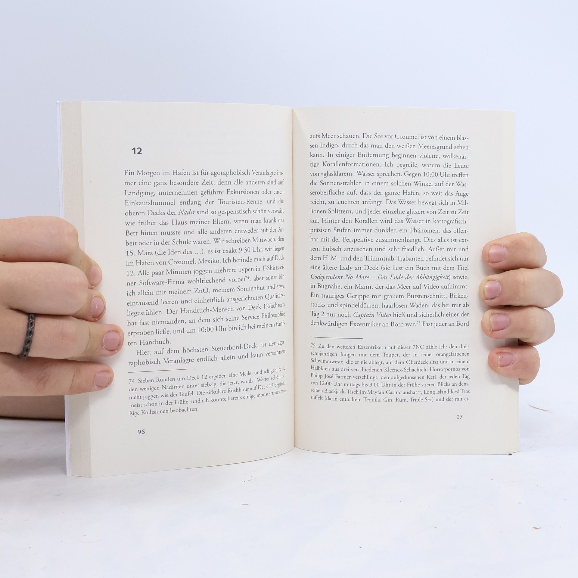 David Foster Wallace Schrecklich amüsant - aber in Zukunft ohne mich