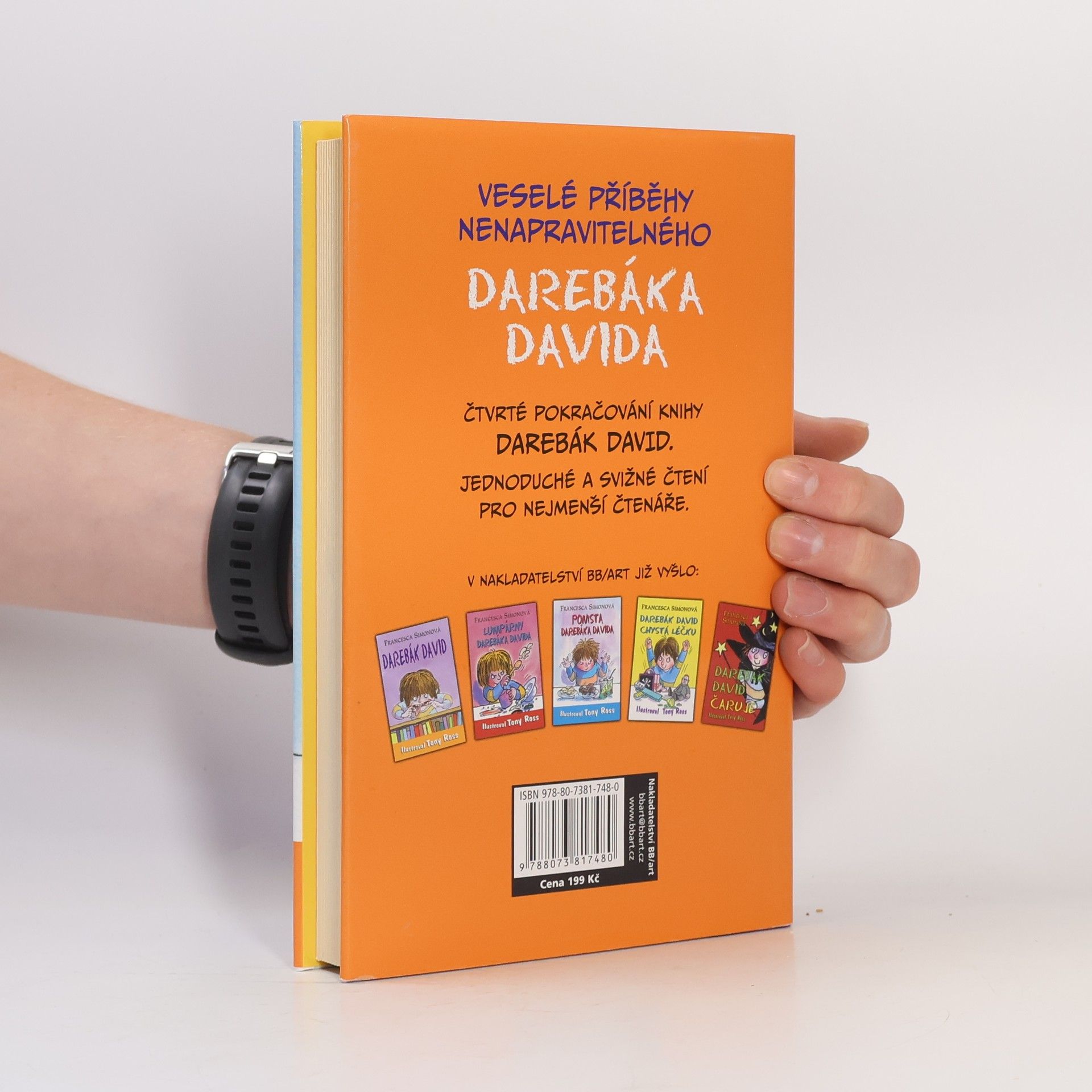 Francesca Simon Nápady darebáka Davida
