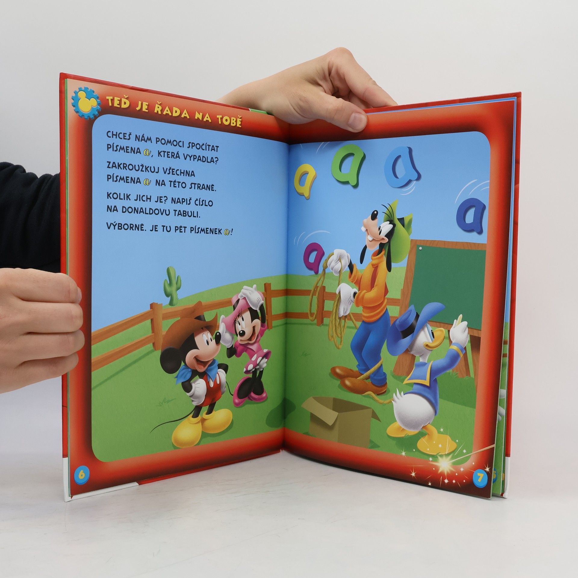 Autorenkollektiv Mickeyho klubík. Hraj si a uč se s Mickey Mousem 5. Písmeno A!