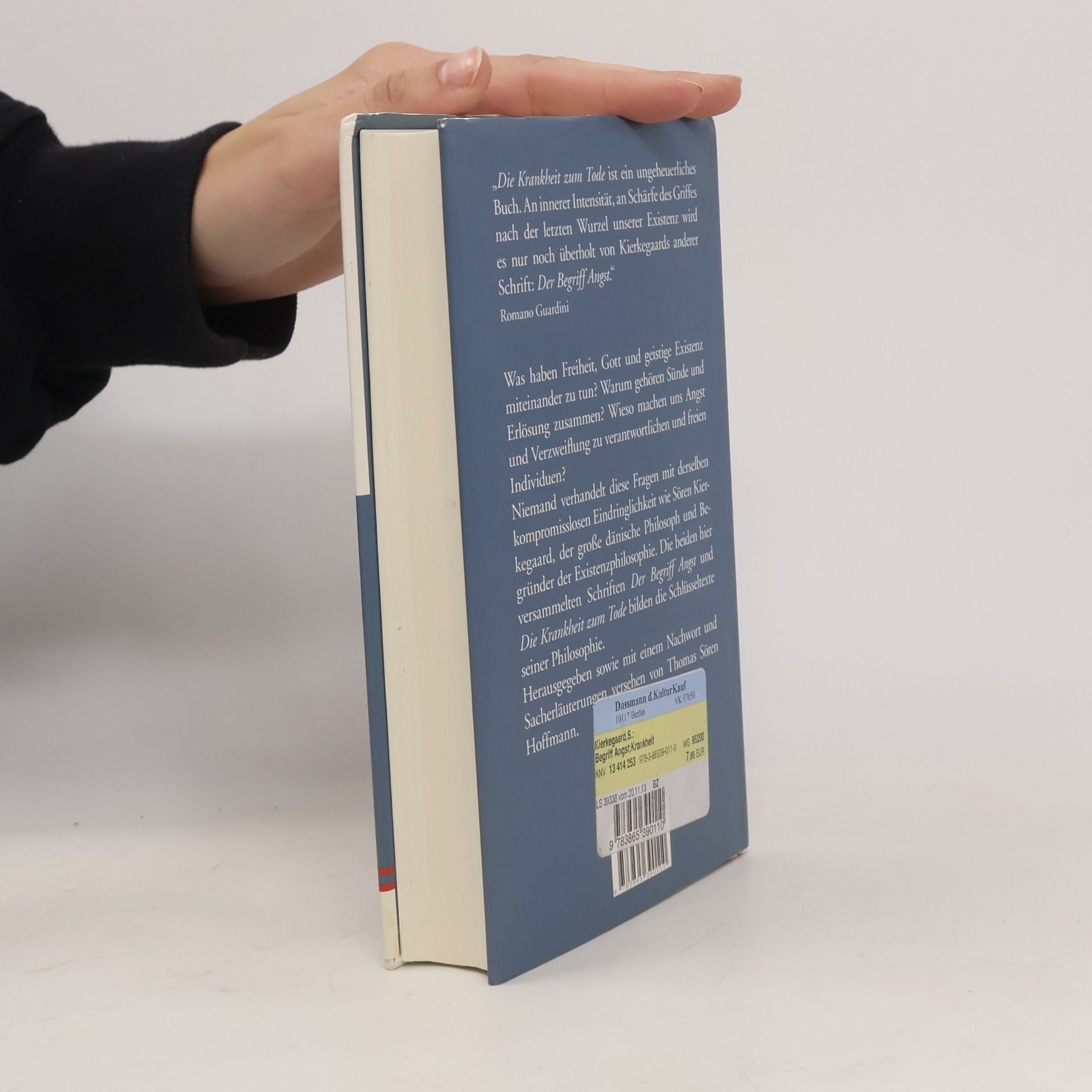 Soren Kierkegaard Die Krankheit zum Tode