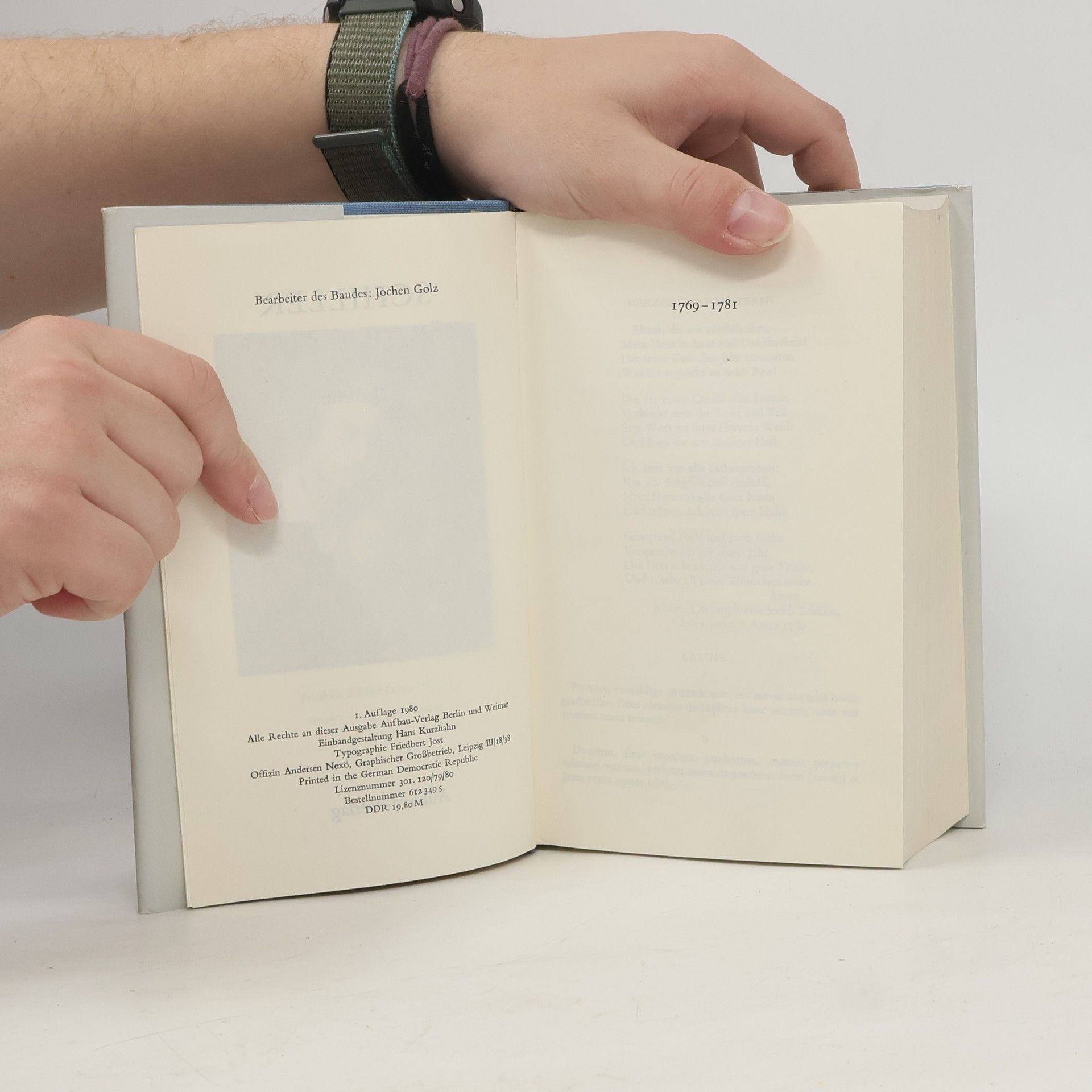 Friedrich Schiller Schiller. Sämtliche Werke 1. Gedichte