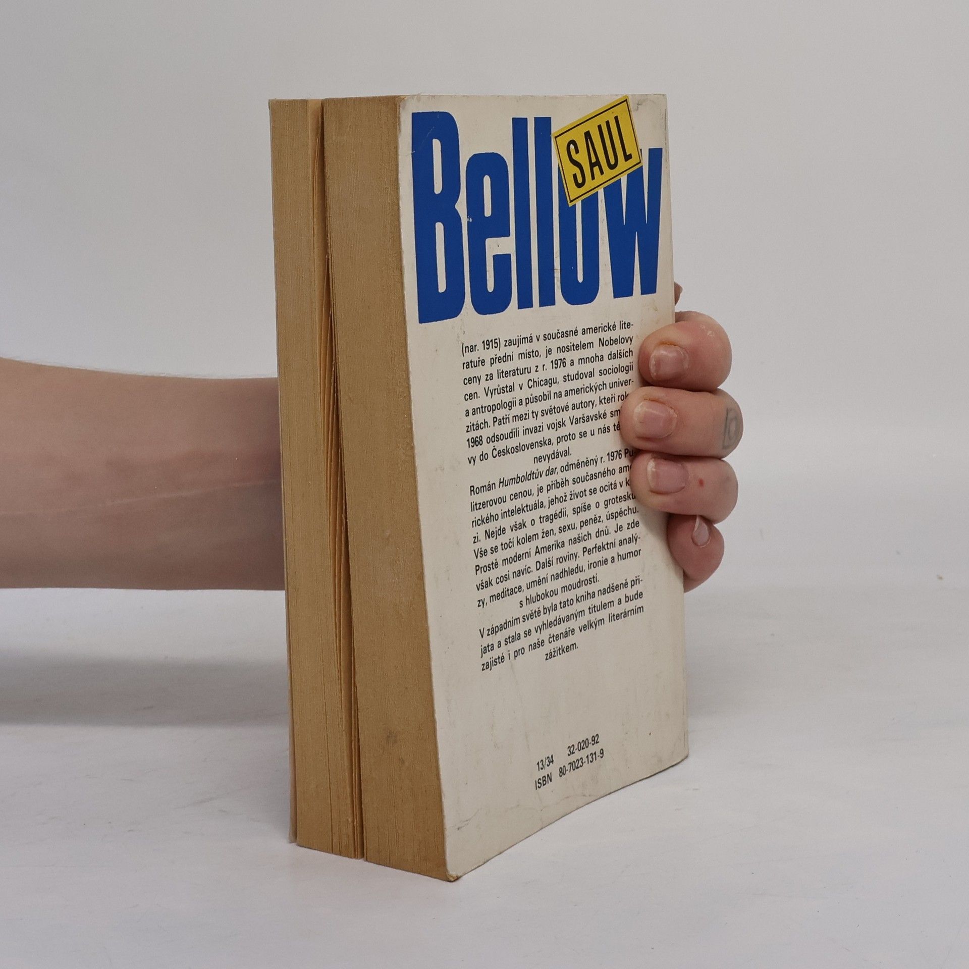 Saul Bellow Humboldtův dar