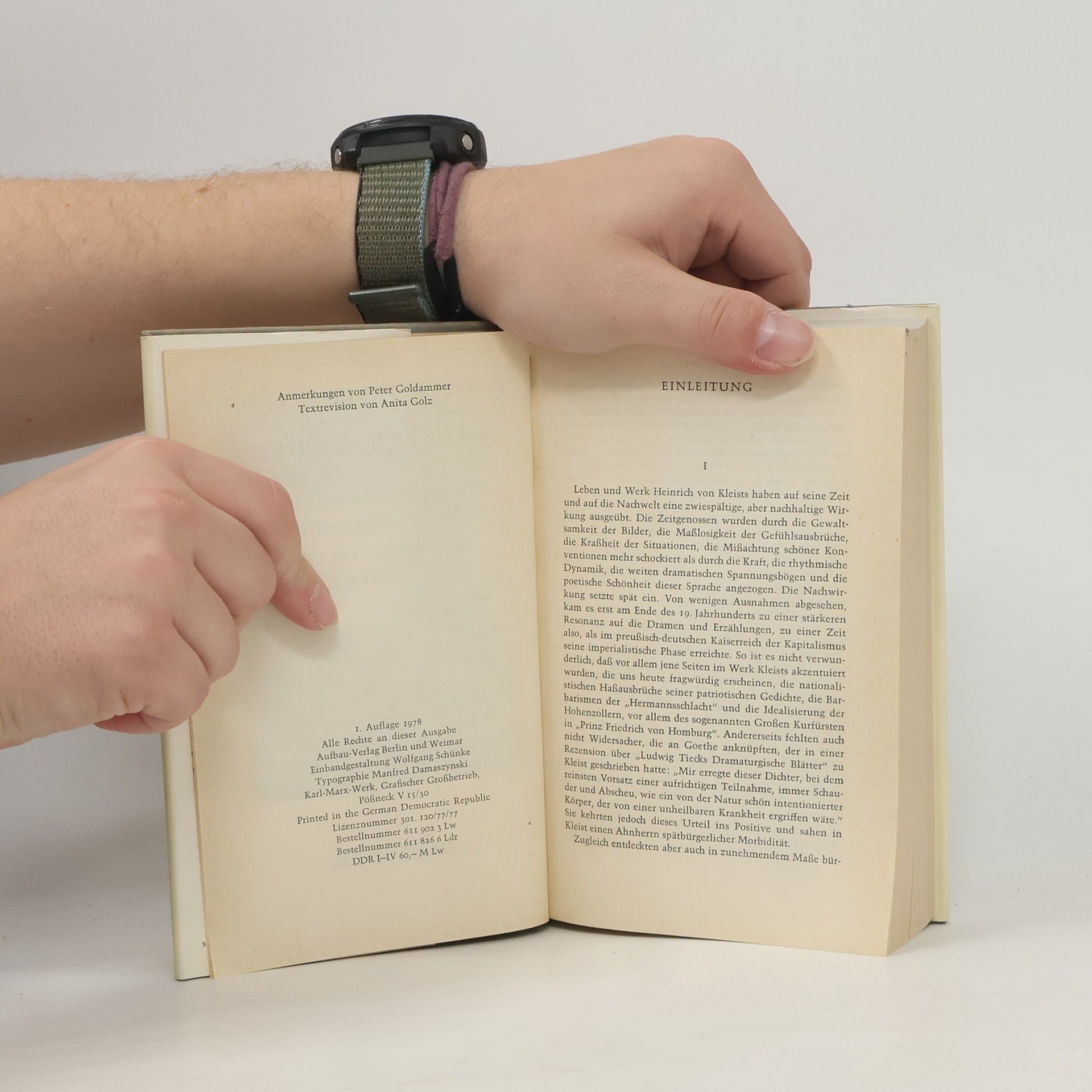 Heinrich von Kleist Werke und Briefe 1