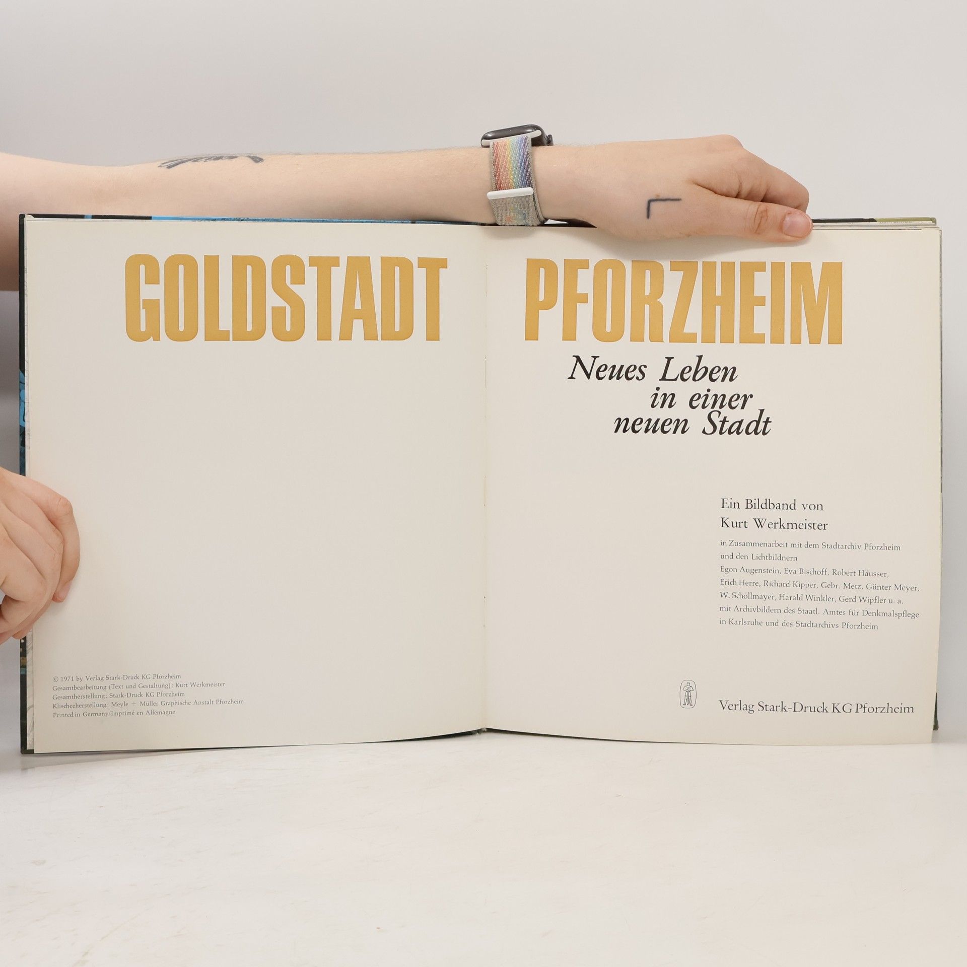 Kurt Werkmeister Goldstadt Pforzheim. Neues Leben in einer neuen Stadt