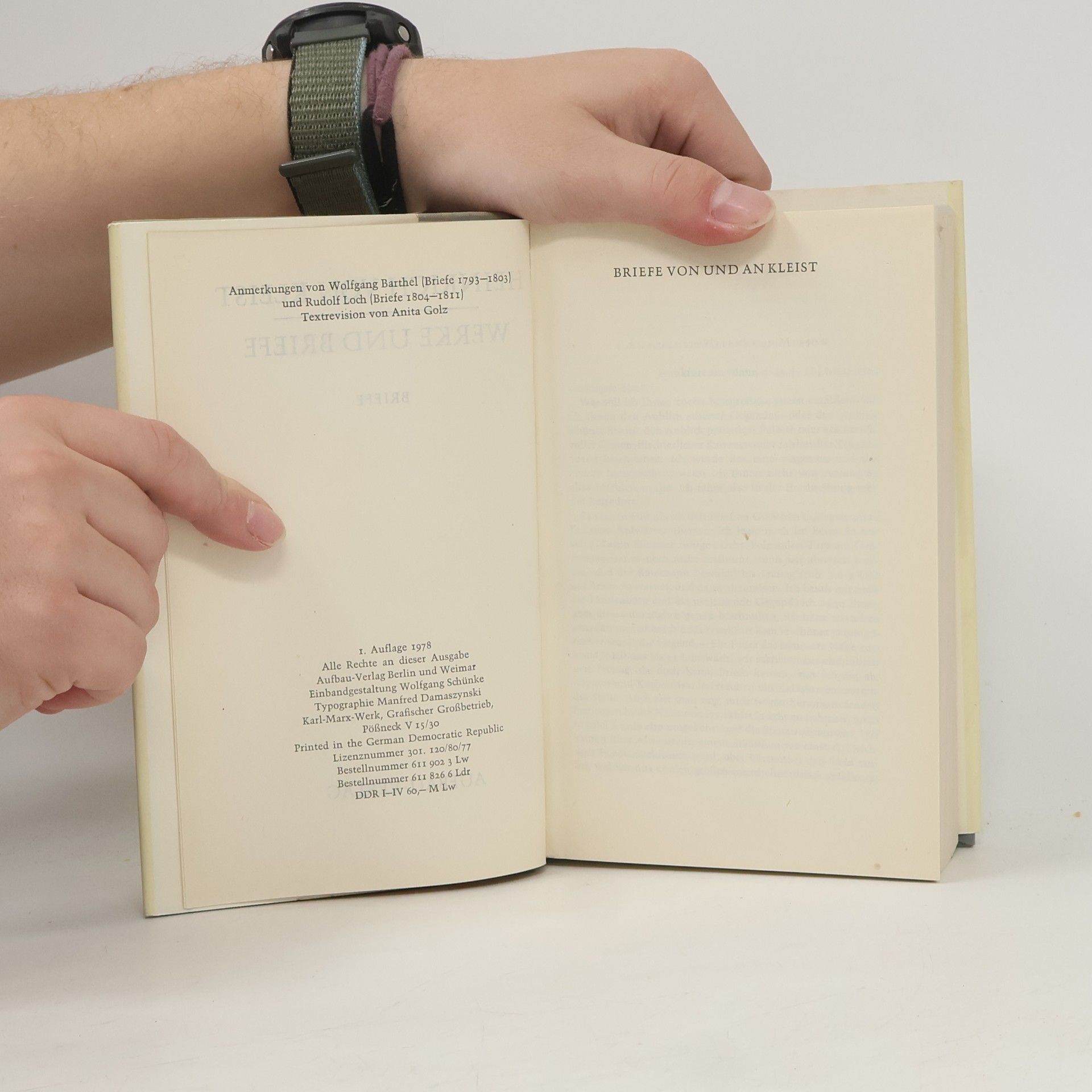 Heinrich von Kleist Werke und Briefe 4