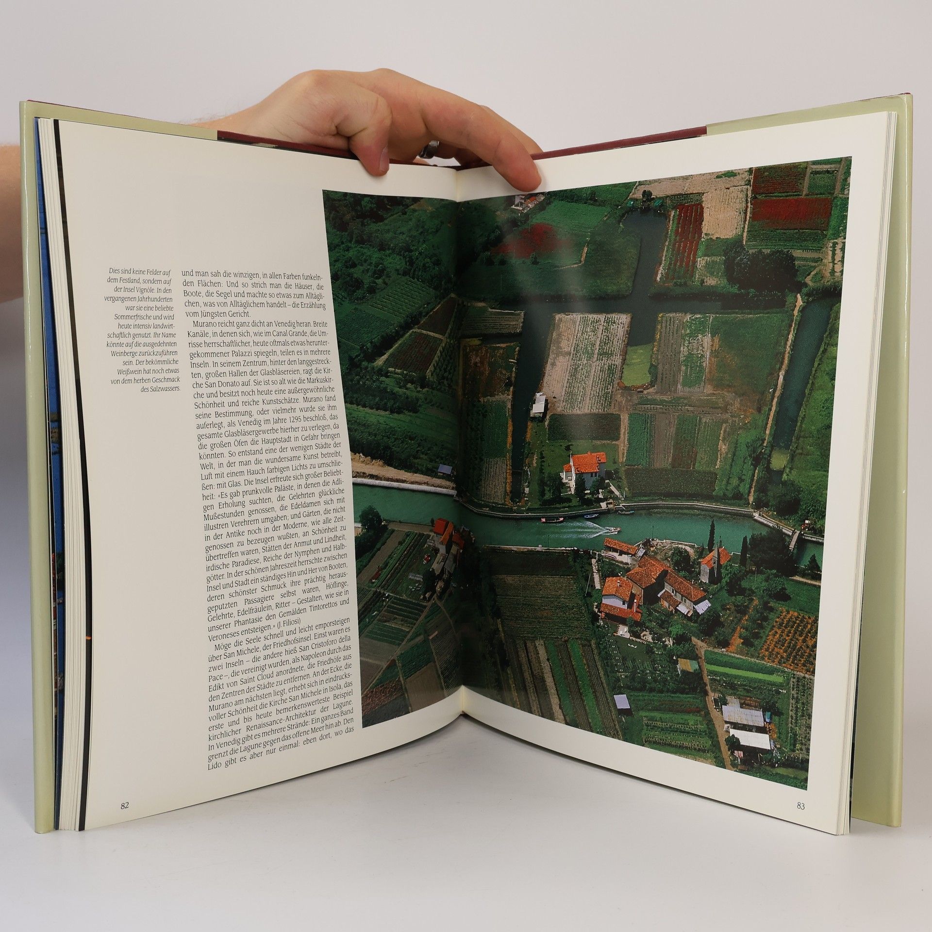 Quido Alberto Rossi Venedig aus der Luft