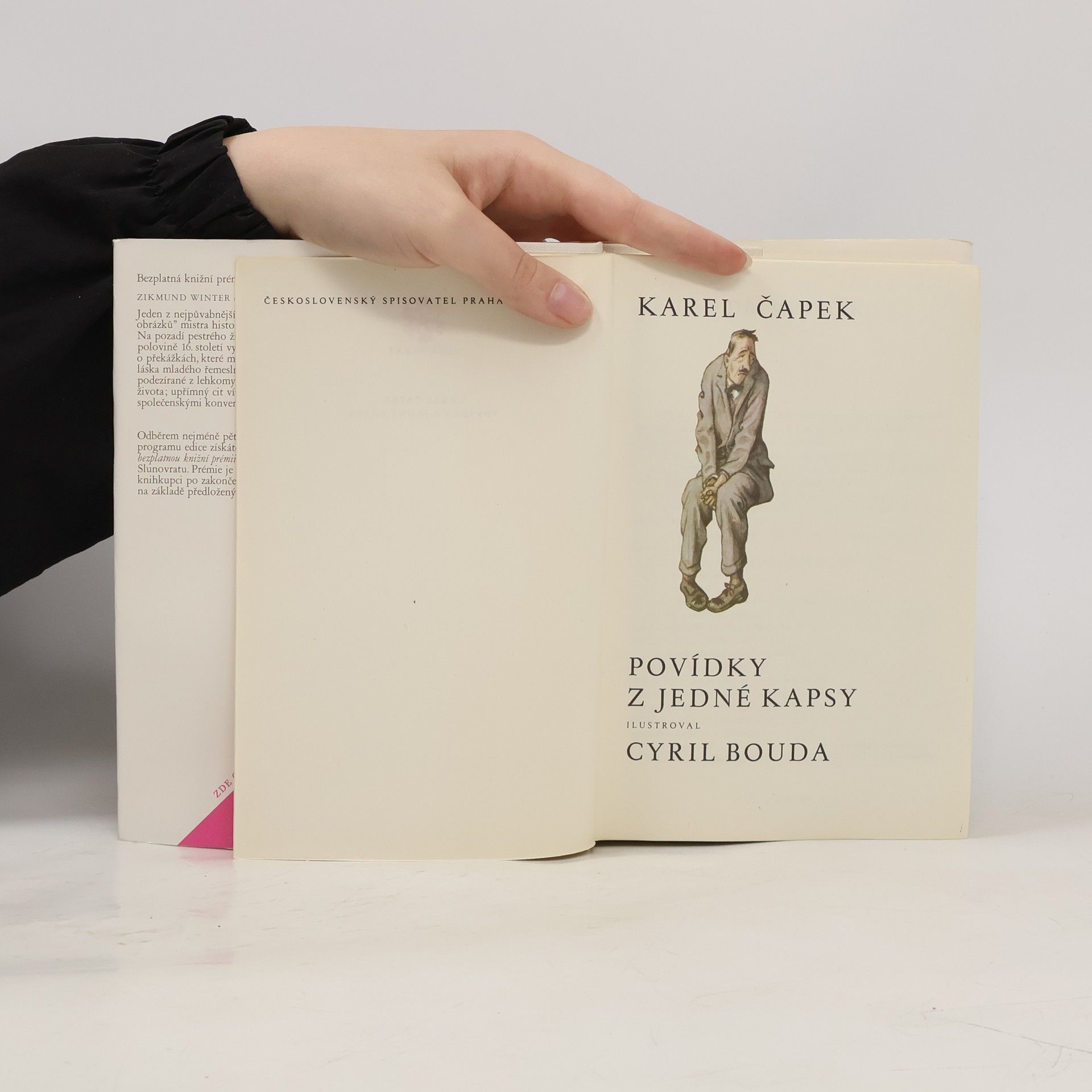 Karel Čapek Povídky z jedné kapsy. Povídky z druhé kapsy
