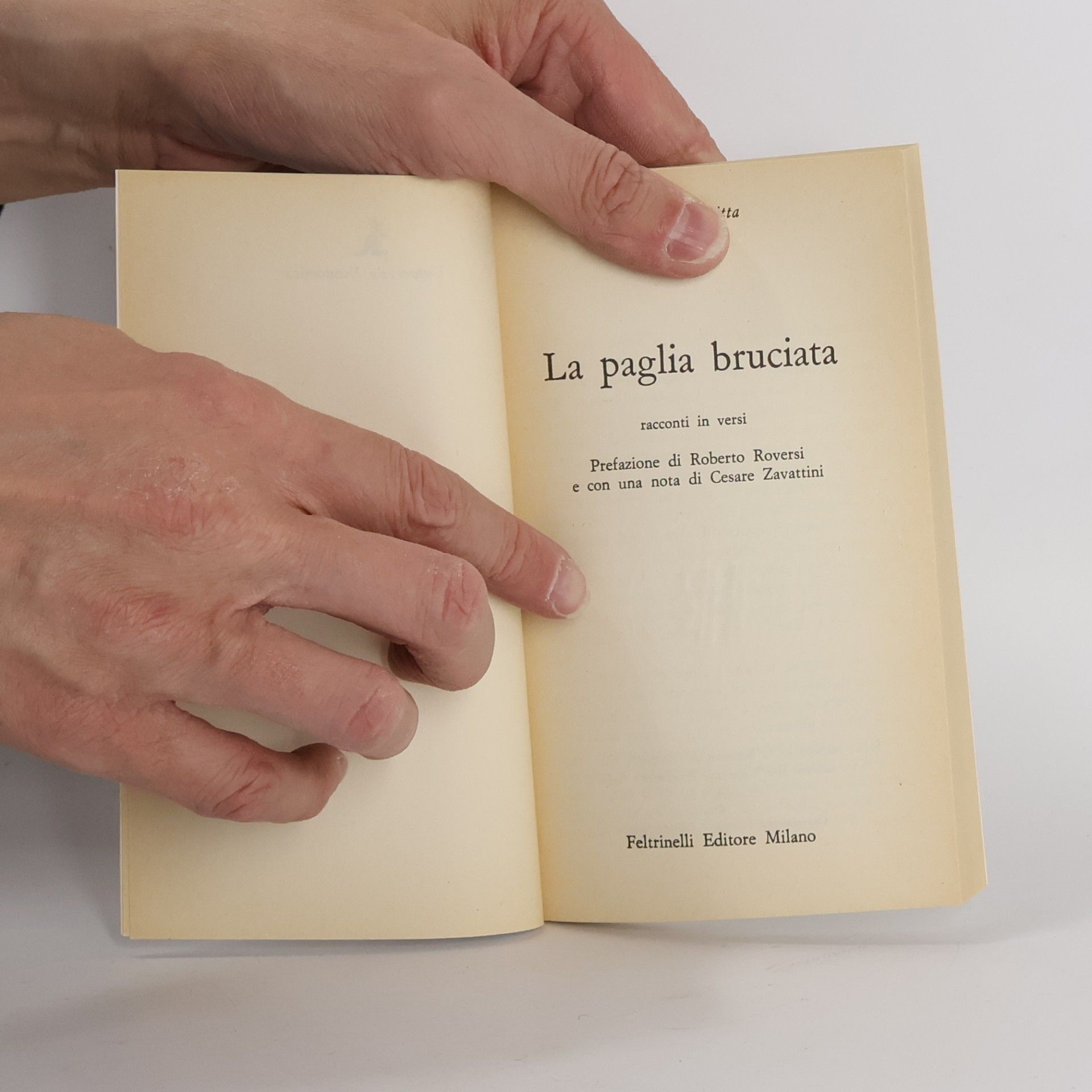 Ignazio Buttitta La paglia bruciata