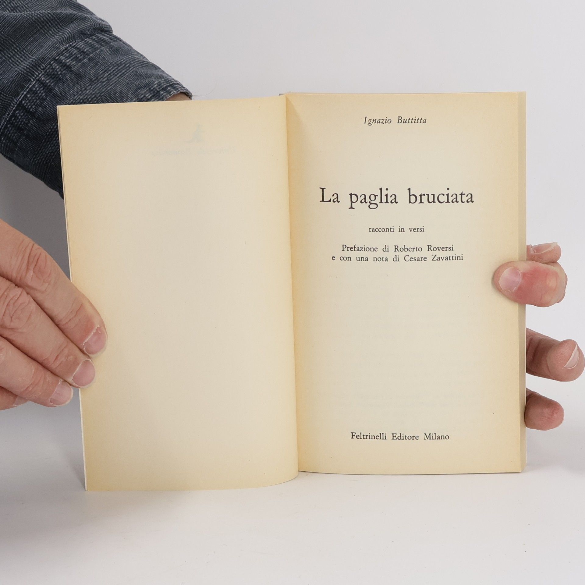 Ignazio Buttitta La paglia bruciata