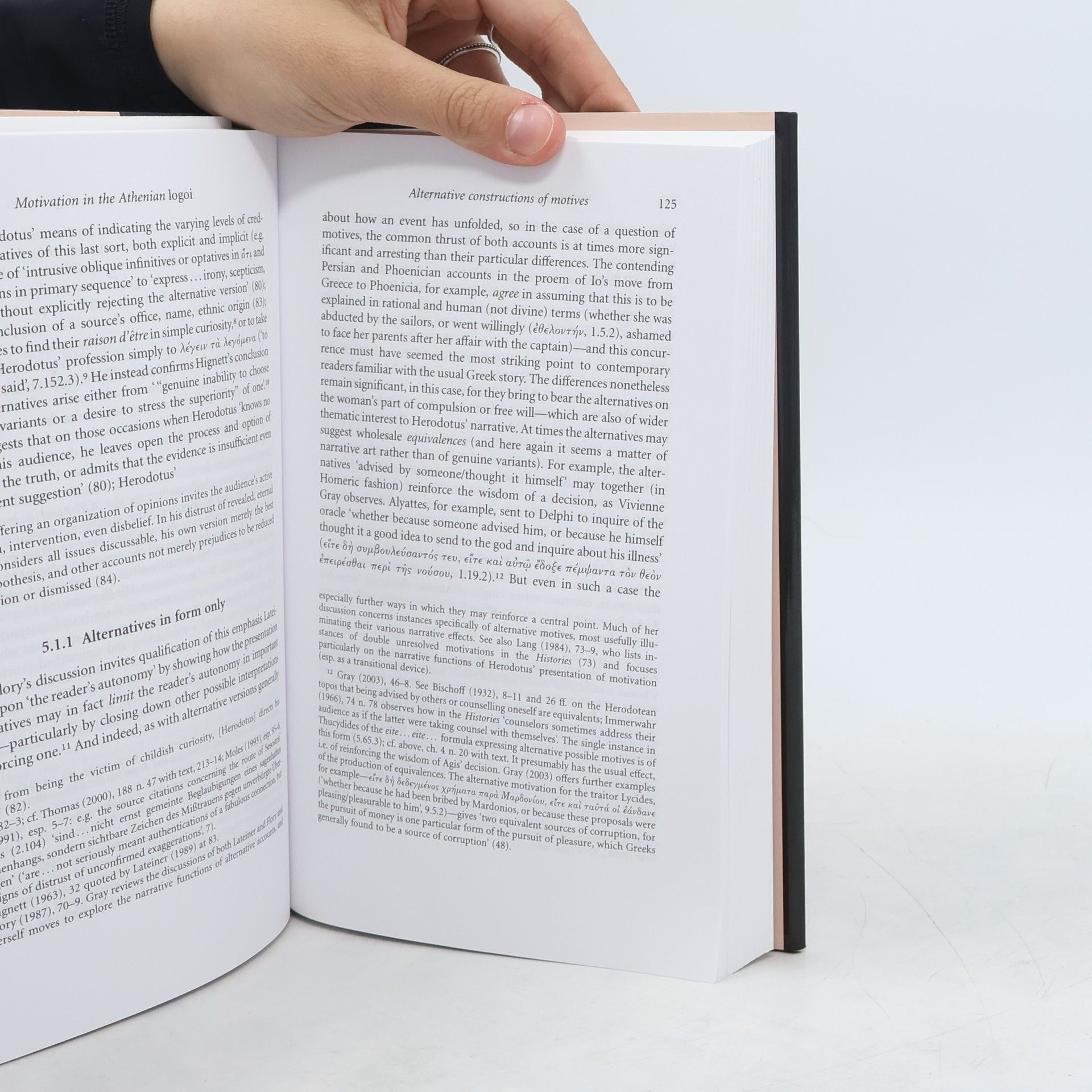 Emily Baragwanath Oxford Classical Monographs: Motivation and Narrative in Herodotus