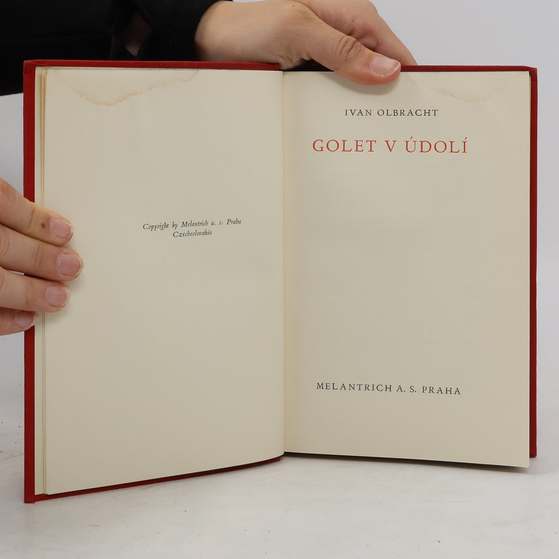 Ivan Olbracht Golet v údolí