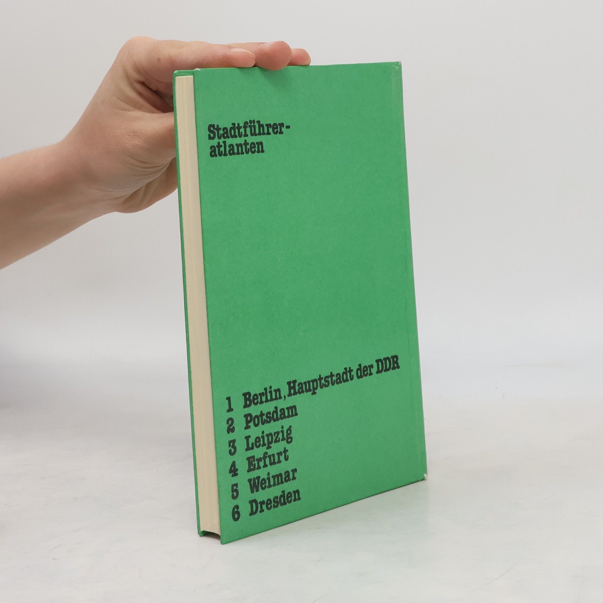 Karl Czok Leipzig Stadtführer Atlas