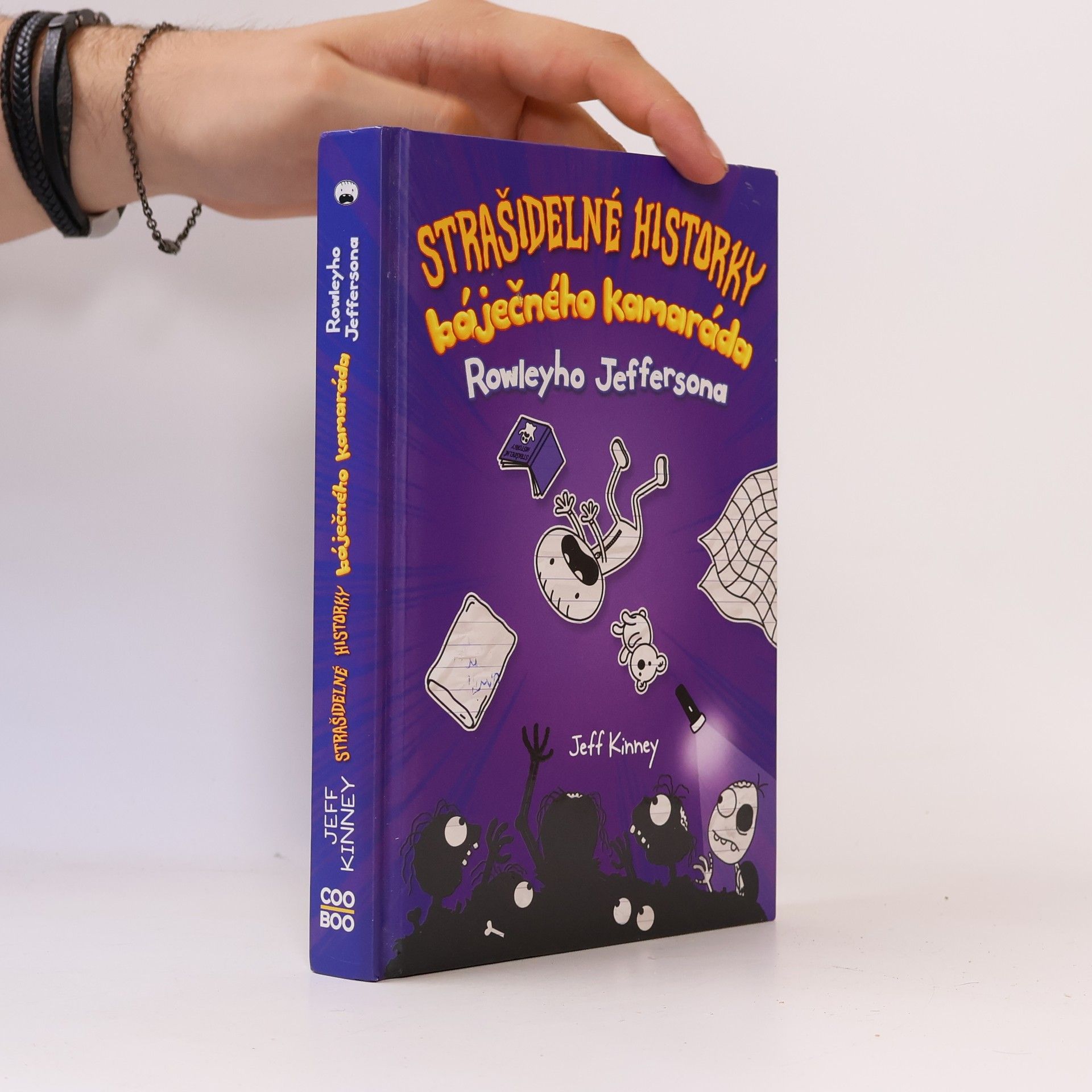 Jeff Kinney Strašidelné historky báječného kamaráda Rowleyho Jeffersona
