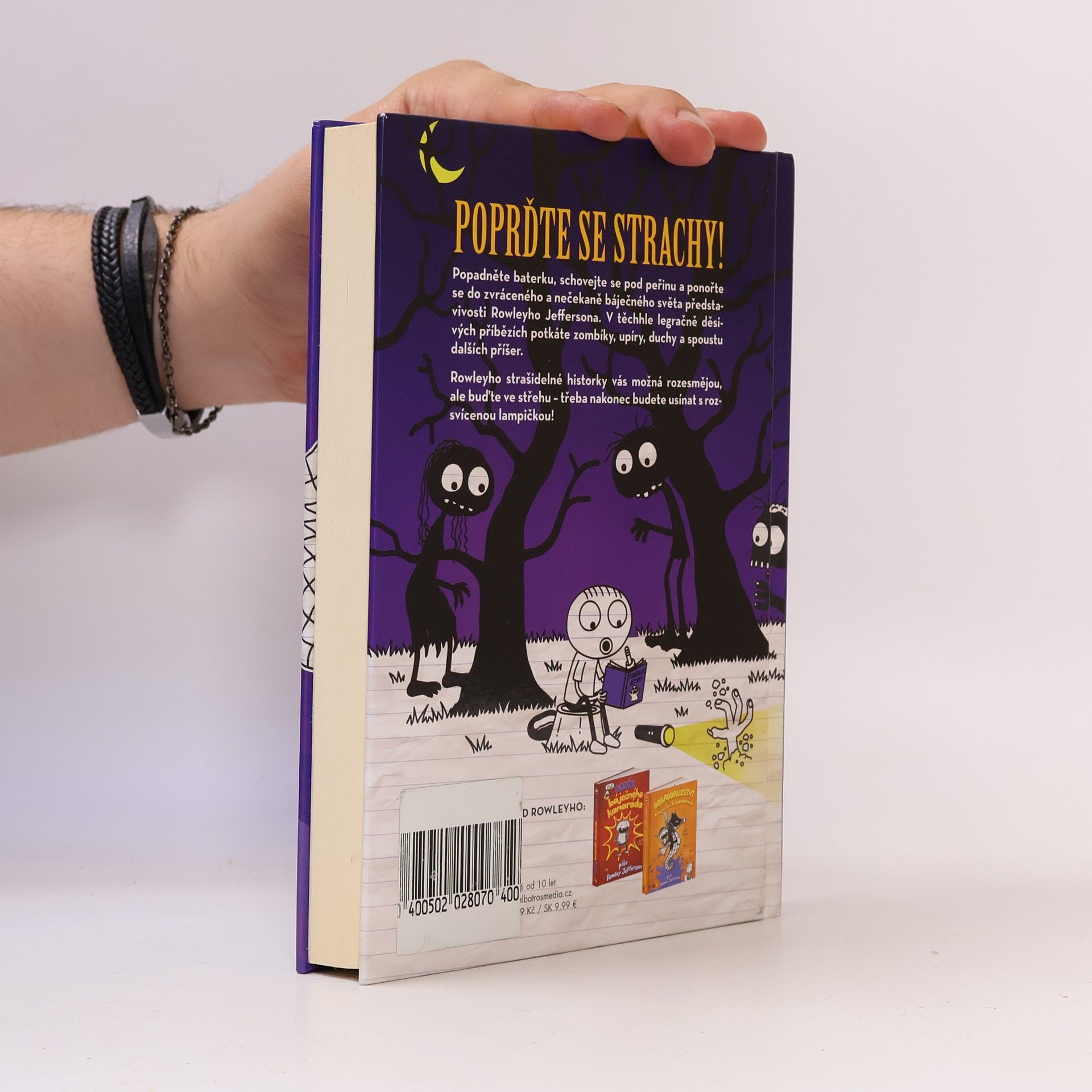 Jeff Kinney Strašidelné historky báječného kamaráda Rowleyho Jeffersona