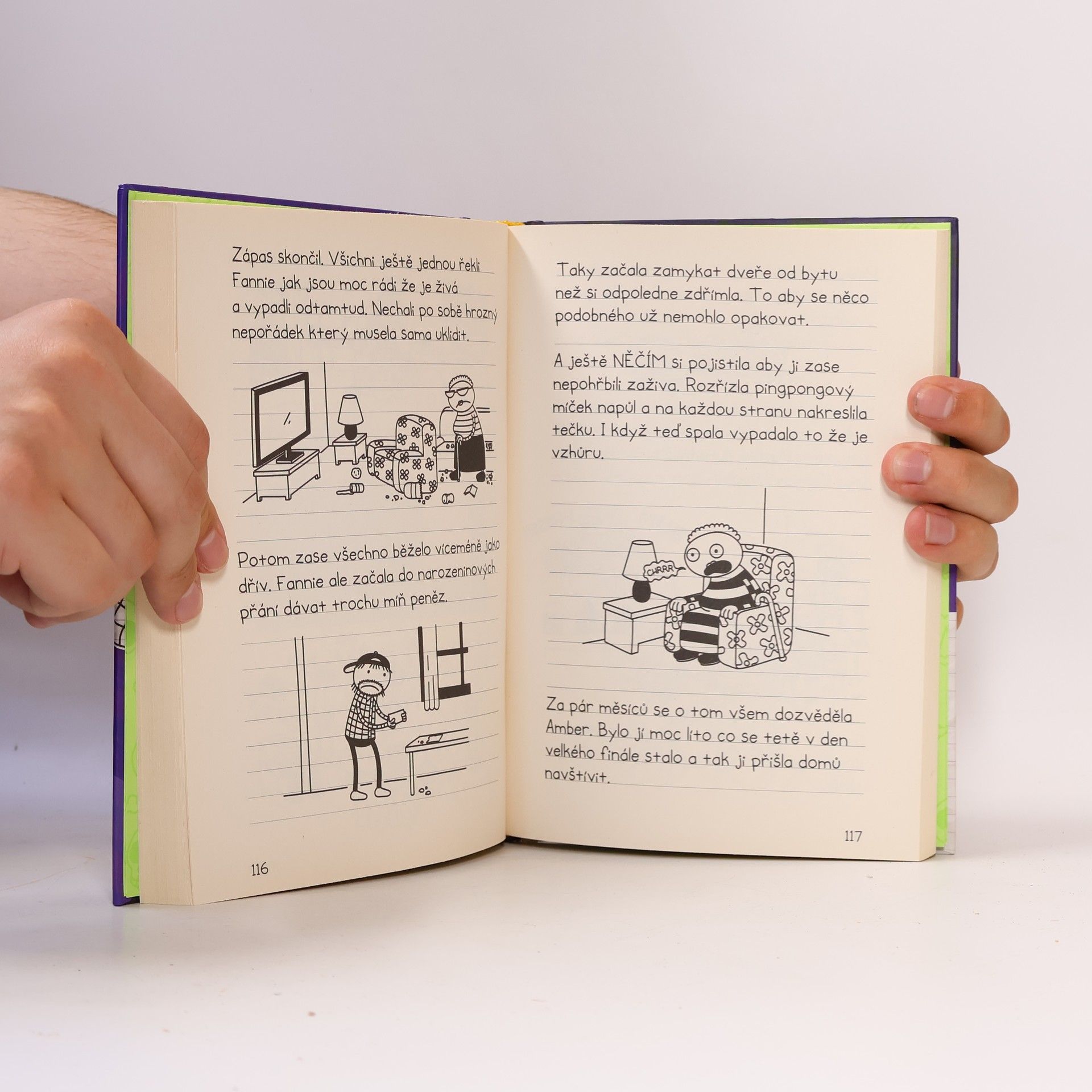 Jeff Kinney Strašidelné historky báječného kamaráda Rowleyho Jeffersona