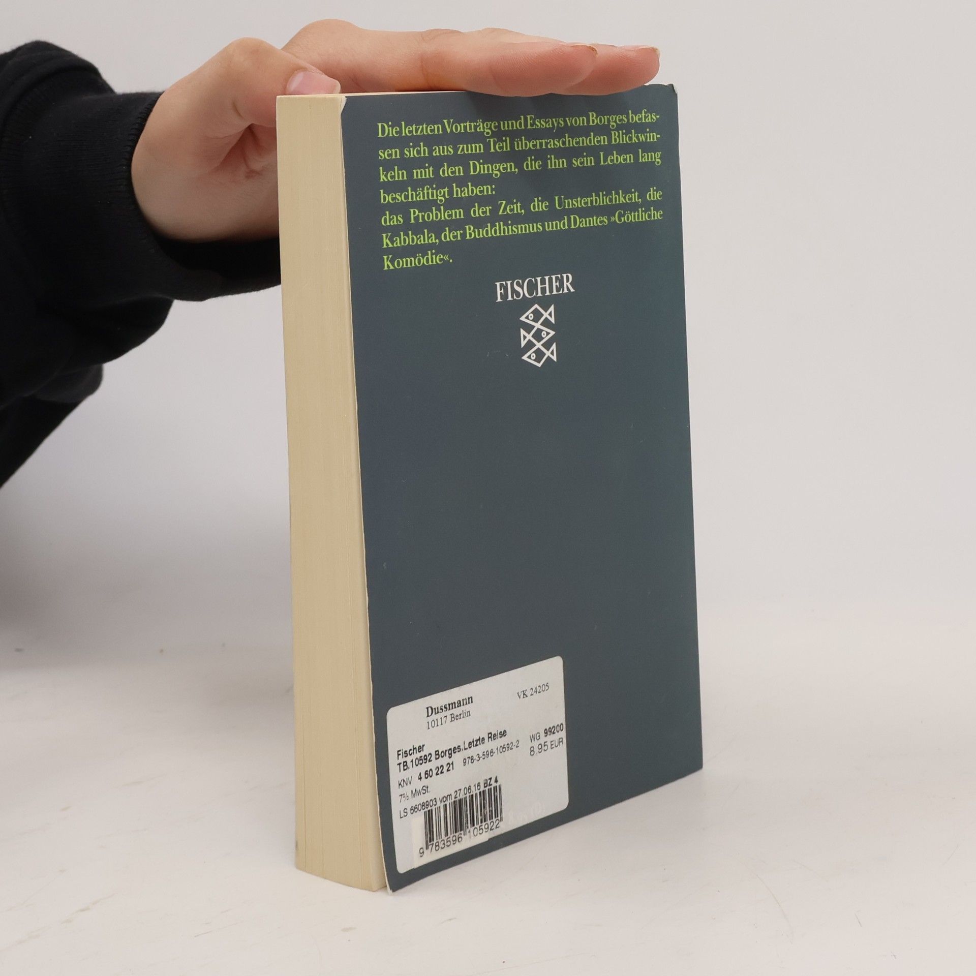 Jorge Luis Borges Die letzte Reise des Odysseus