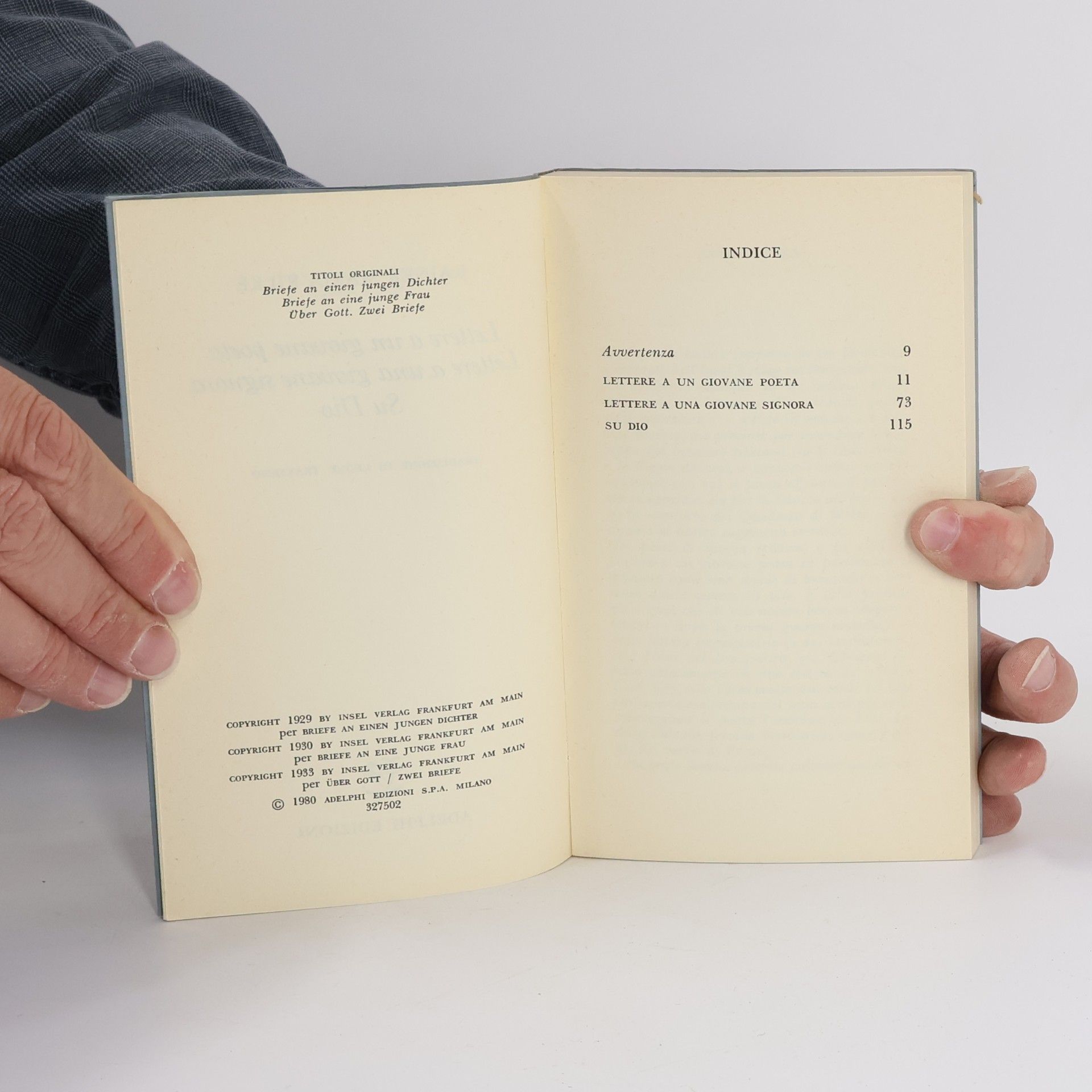 Rainer Maria Rilke Lettere a un giovane poeta
