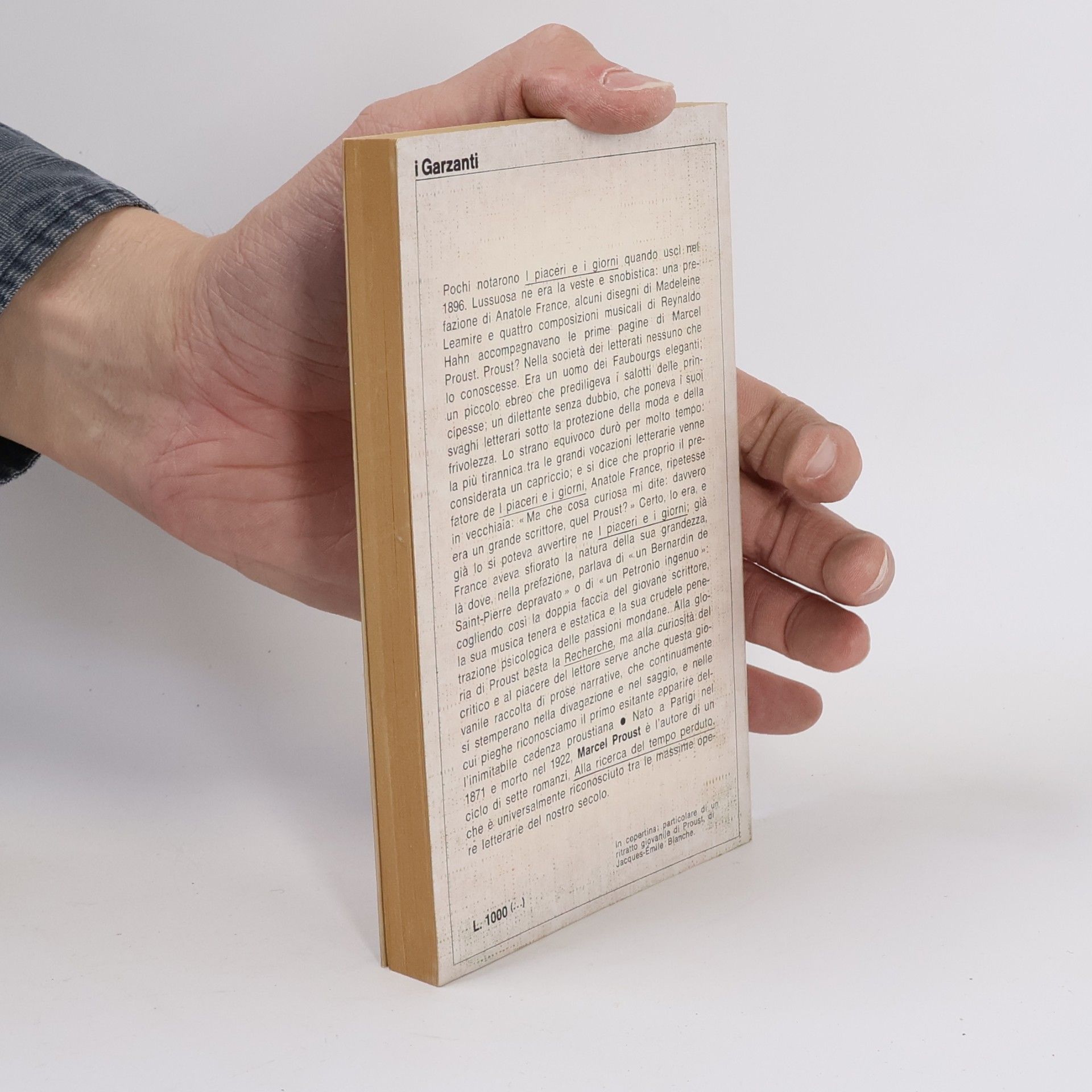 Marcel Proust I piaceri e i giorni