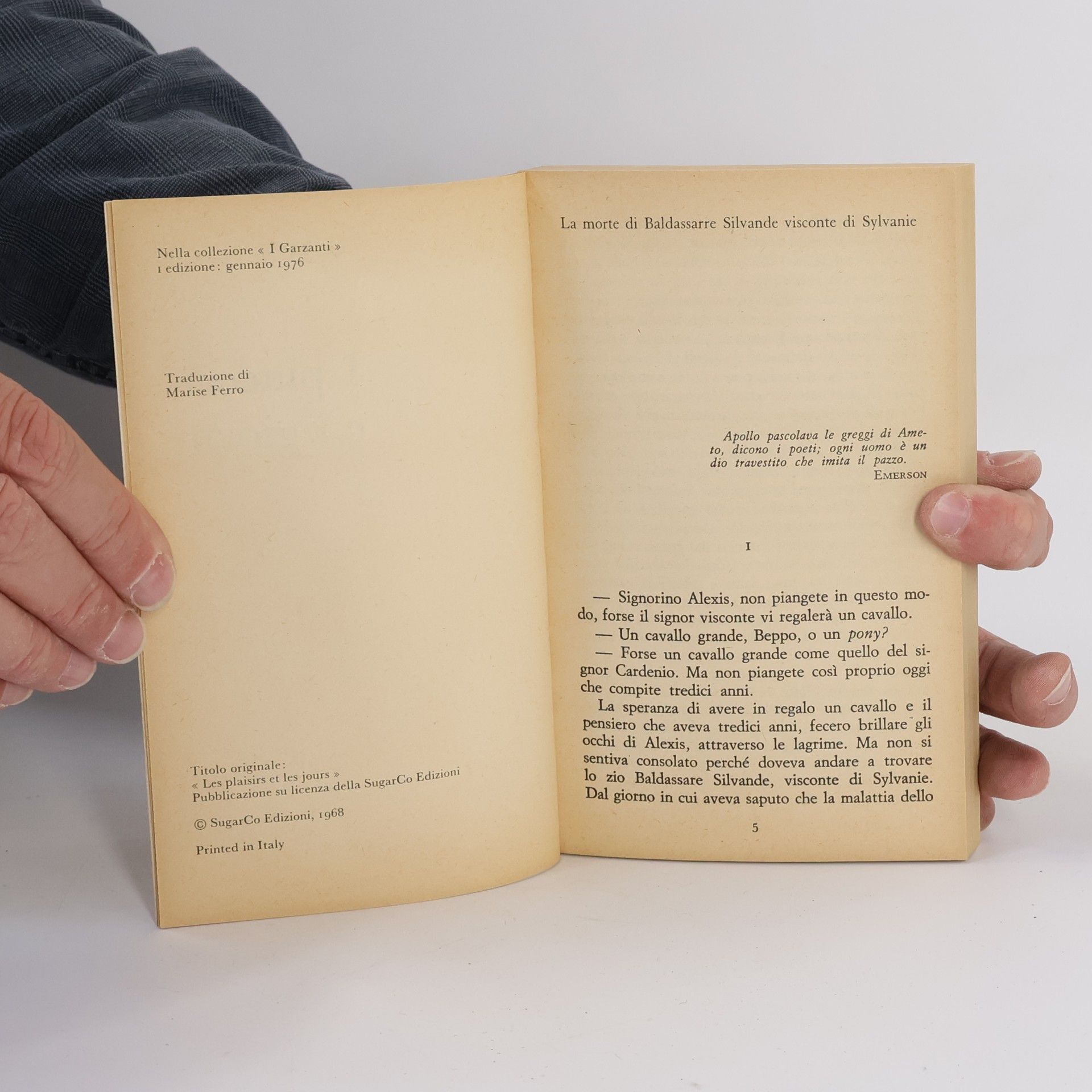 Marcel Proust I piaceri e i giorni