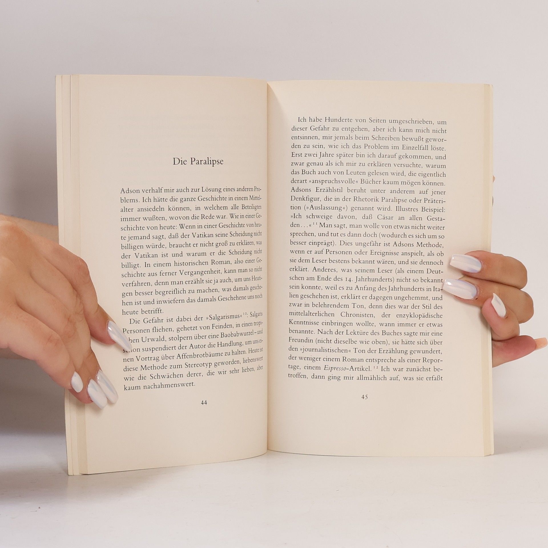 Umberto Eco Nachschrift zum "Namen der Rose"