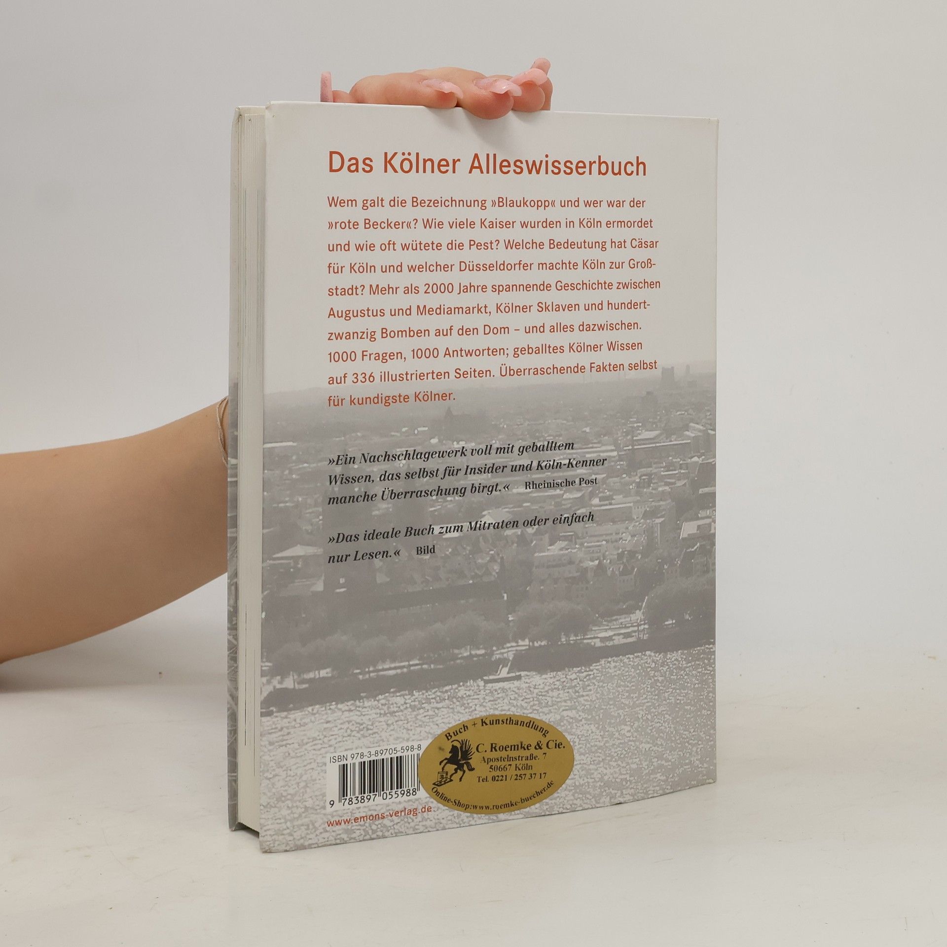 Klaus Prößdorf 1000mal Köln in Frage und Antwort