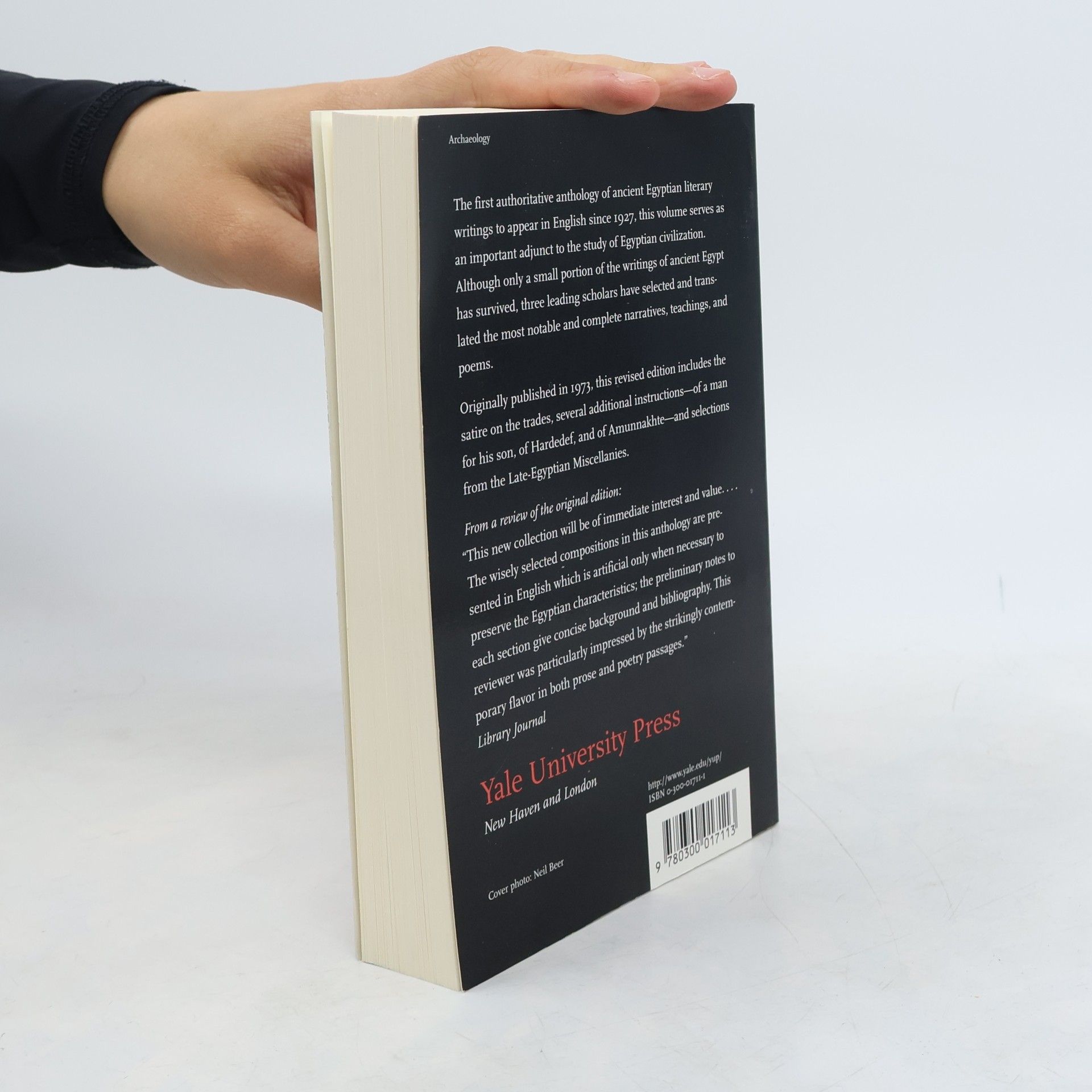 Autorenkollektiv The literature of ancient Egypt: An anthology of stories, instructions, and poetry