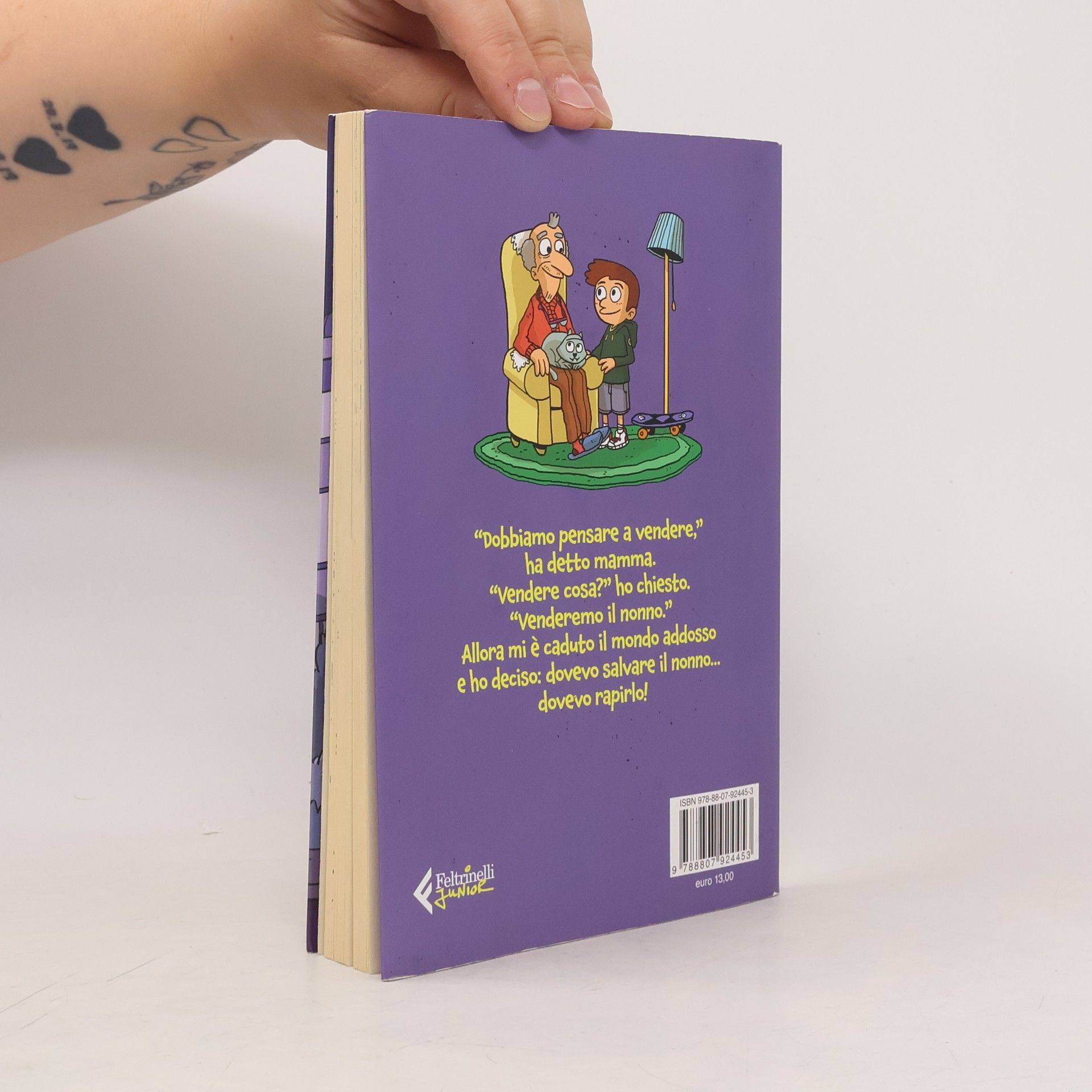 Emanuela Da Ros Feltrinelli kids: Come ti rapisco il nonno