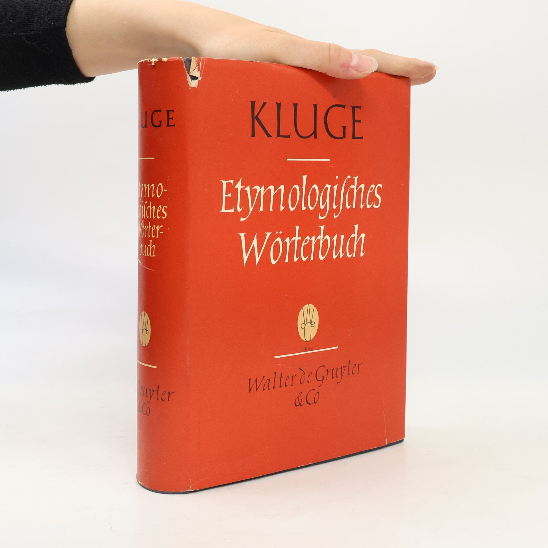 Friedrich Kluge Etymologisches Wörterbuch der deutschen Sprache