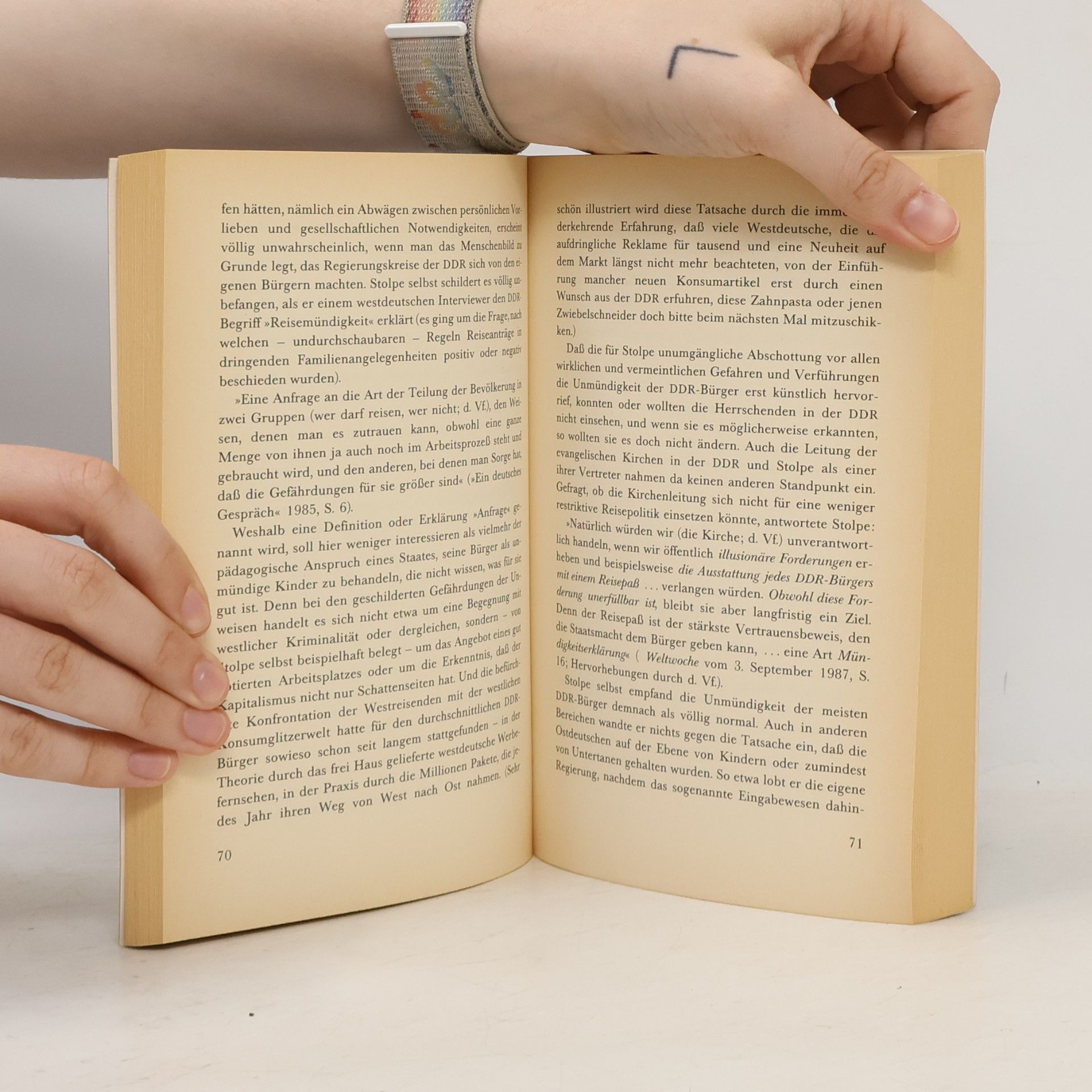 Sabine Griese Ullstein Report: Manfred Stolpe in Selbstzeugnissen. Eine kritische Untersuchung von Veröffentlichungen, Schriften und Reden aus den Jahren 1972 bis 1990