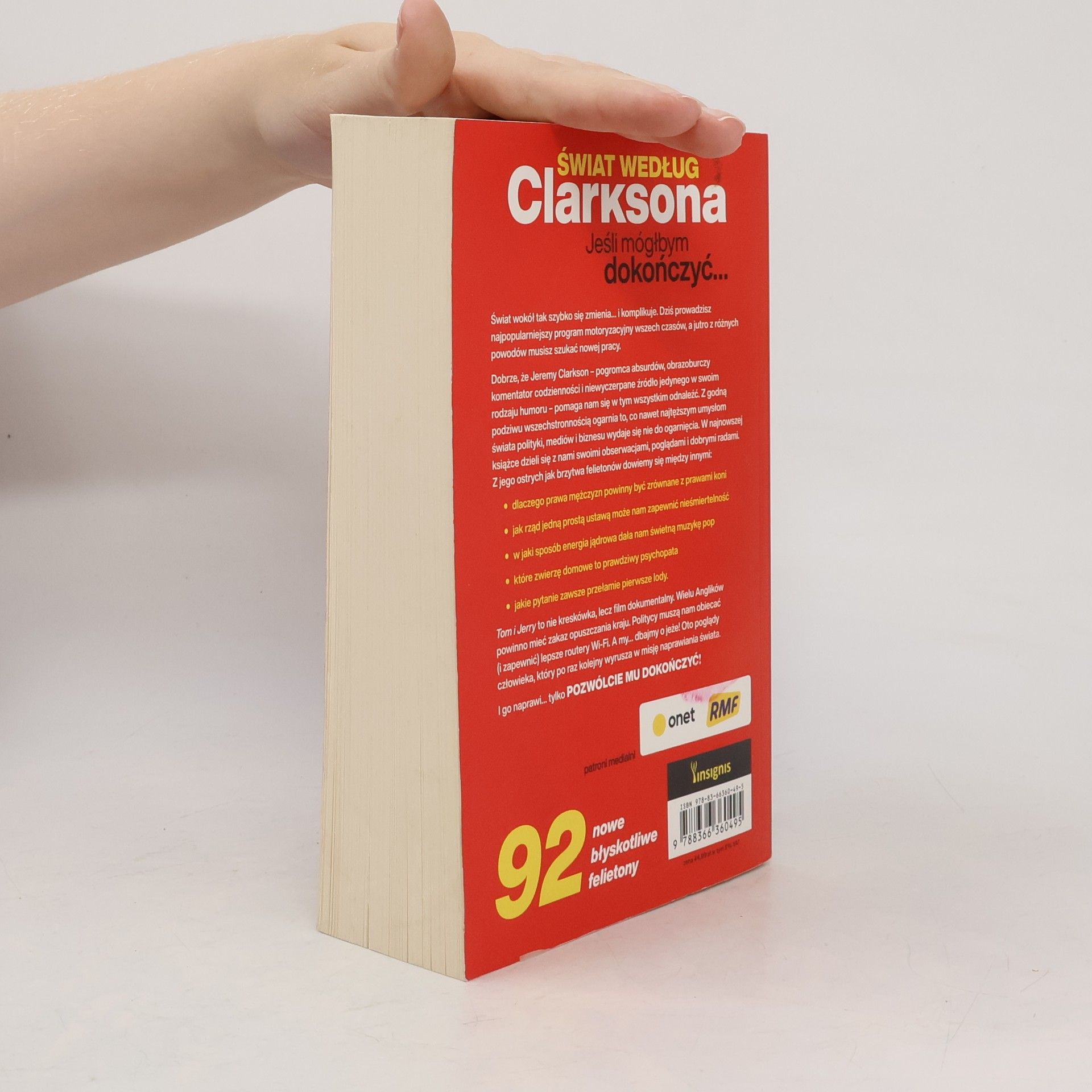 Jeremy Clarkson Świat według Clarksona. Jeśli mógłbym dokończyć...