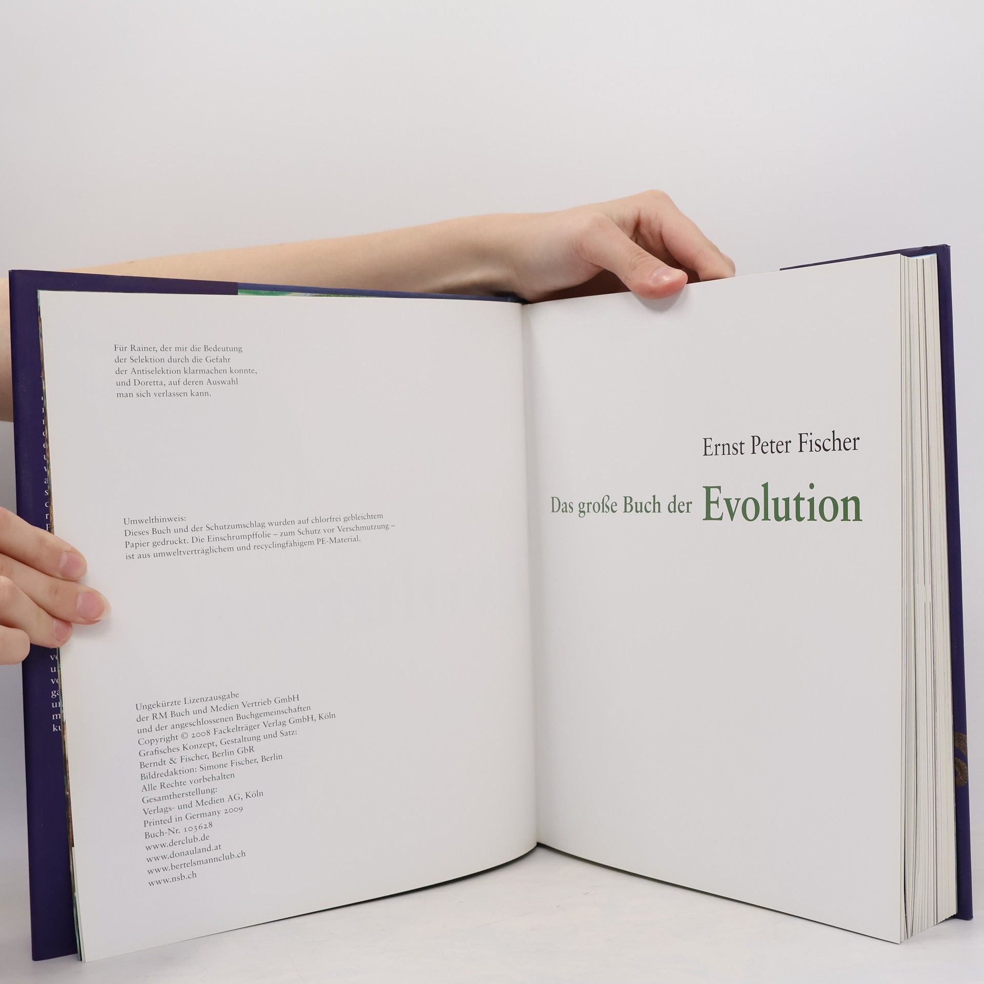 Erns Peter Fischer Das große Buch der Evolution