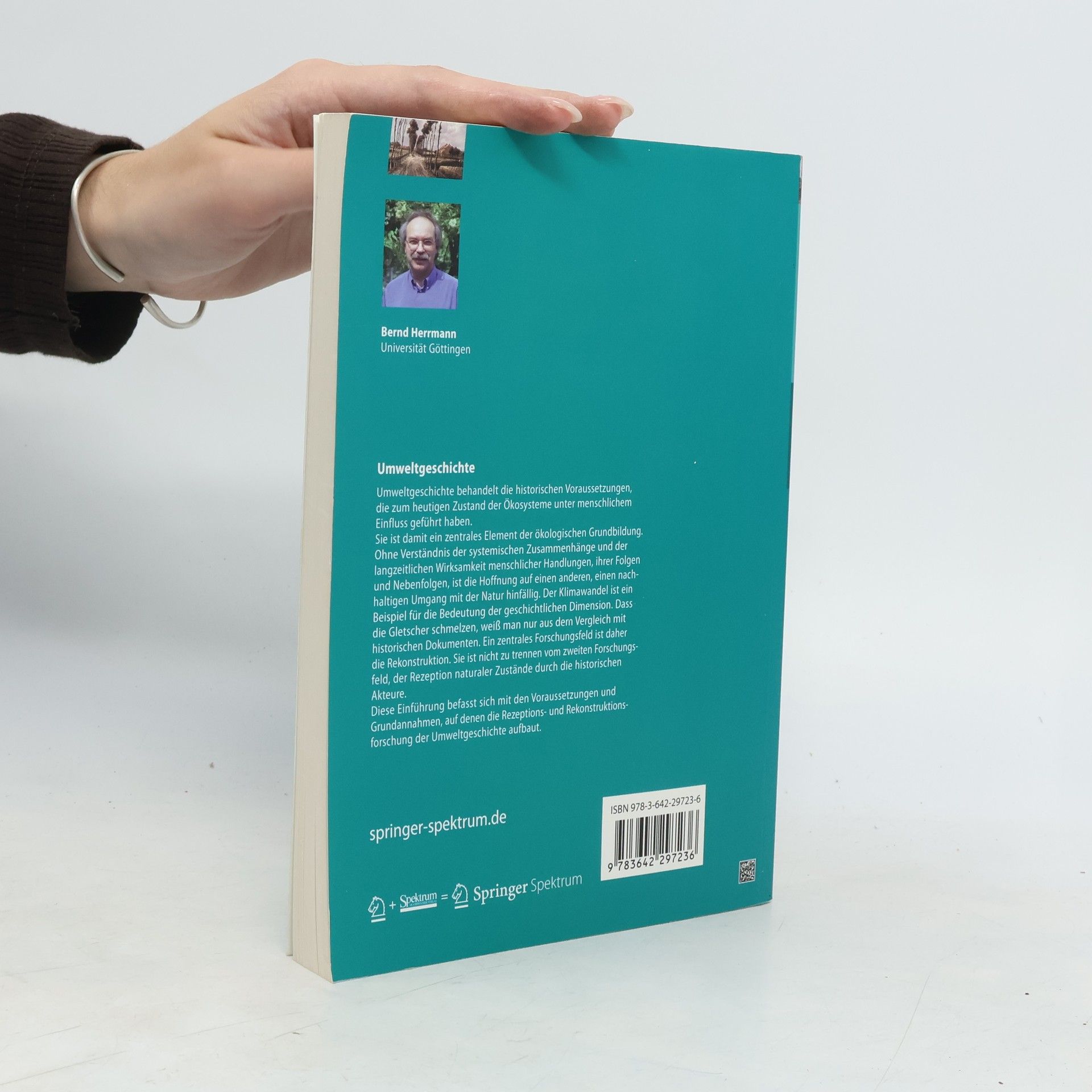 Bernd Herrmann Springer-Lehrbuch: Umweltgeschichte