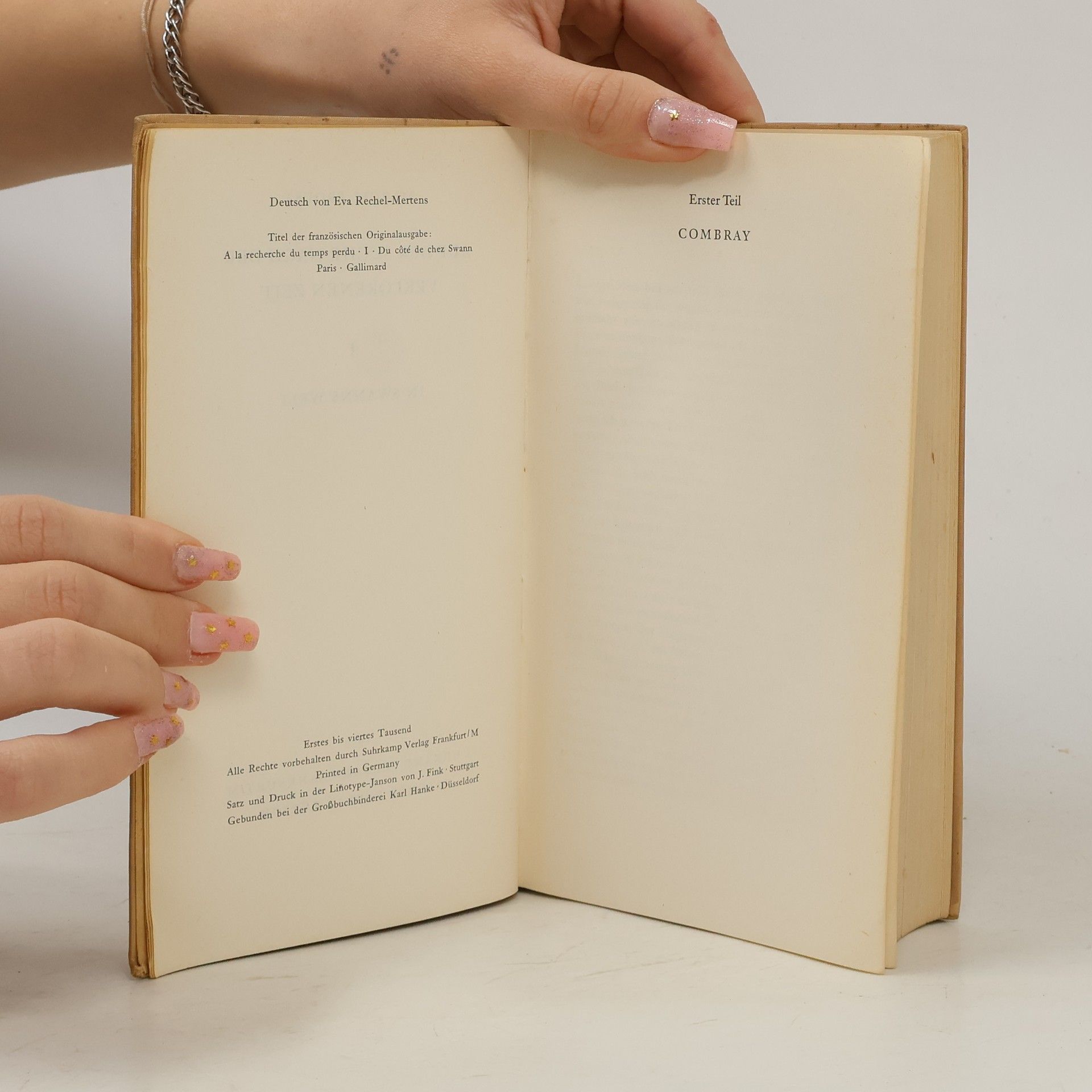 Marcel Proust In Swanns Welt