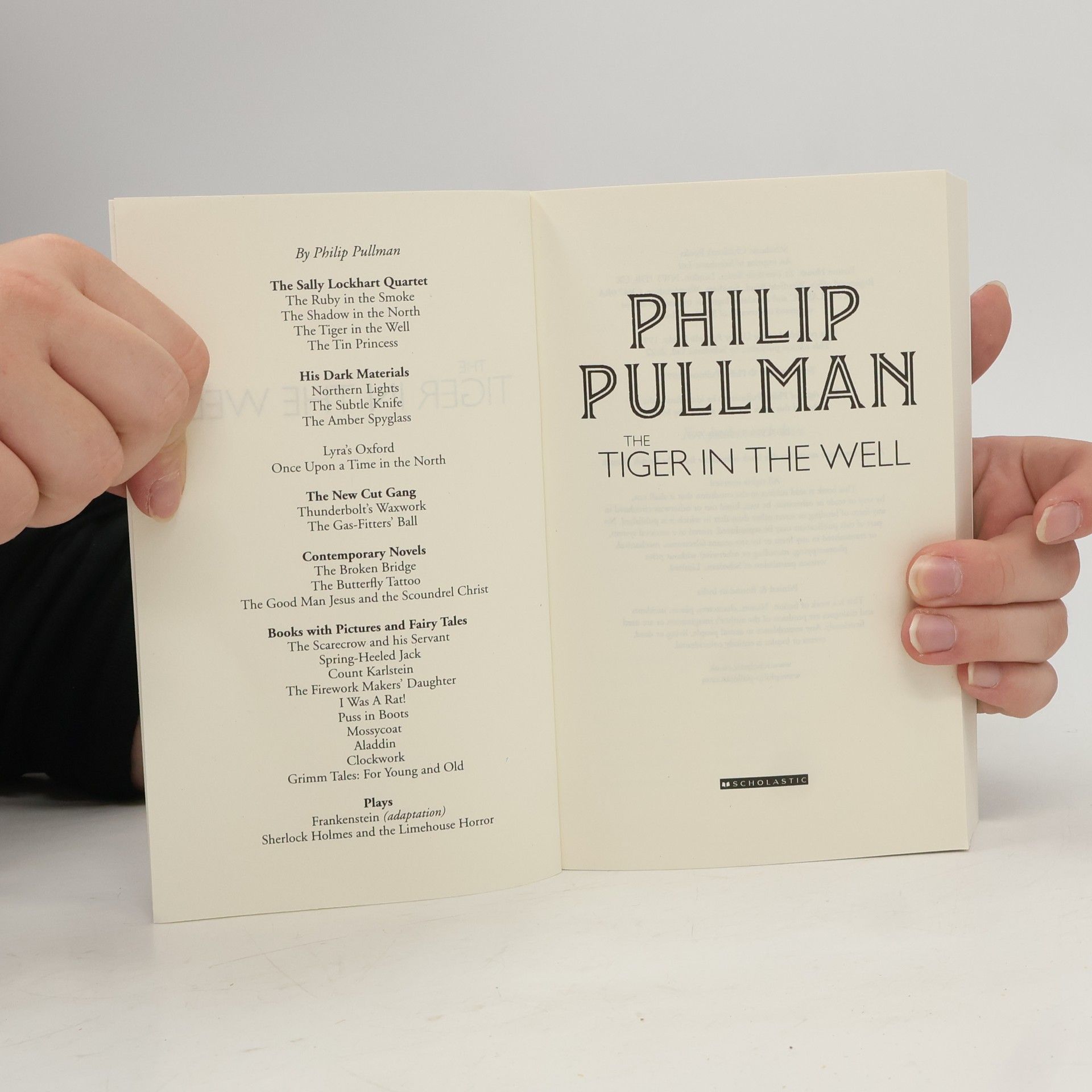 Philip Pullman The Tiger In The Well