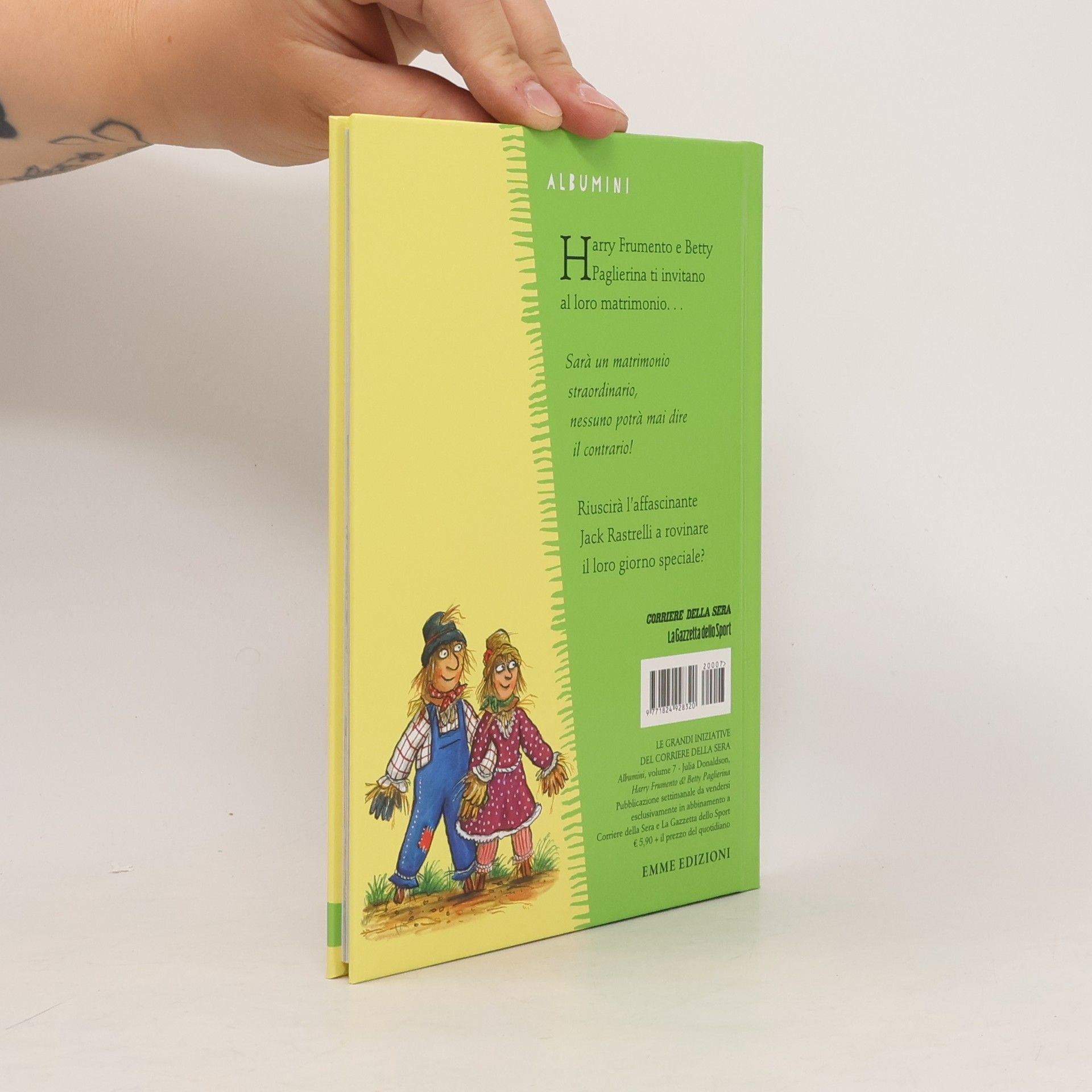 Julia Donaldson Harry Frumento e Betty Paglierina