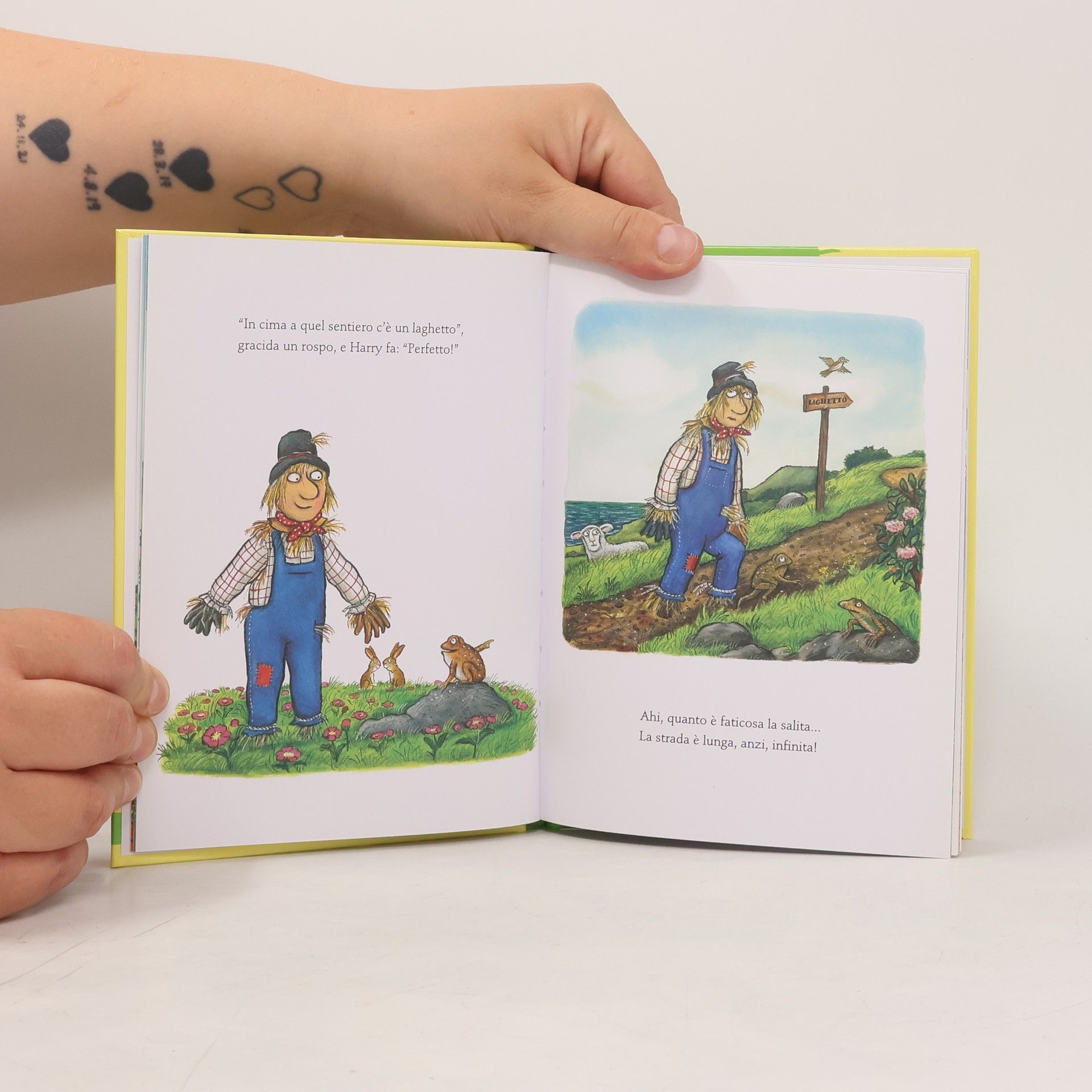 Julia Donaldson Harry Frumento e Betty Paglierina