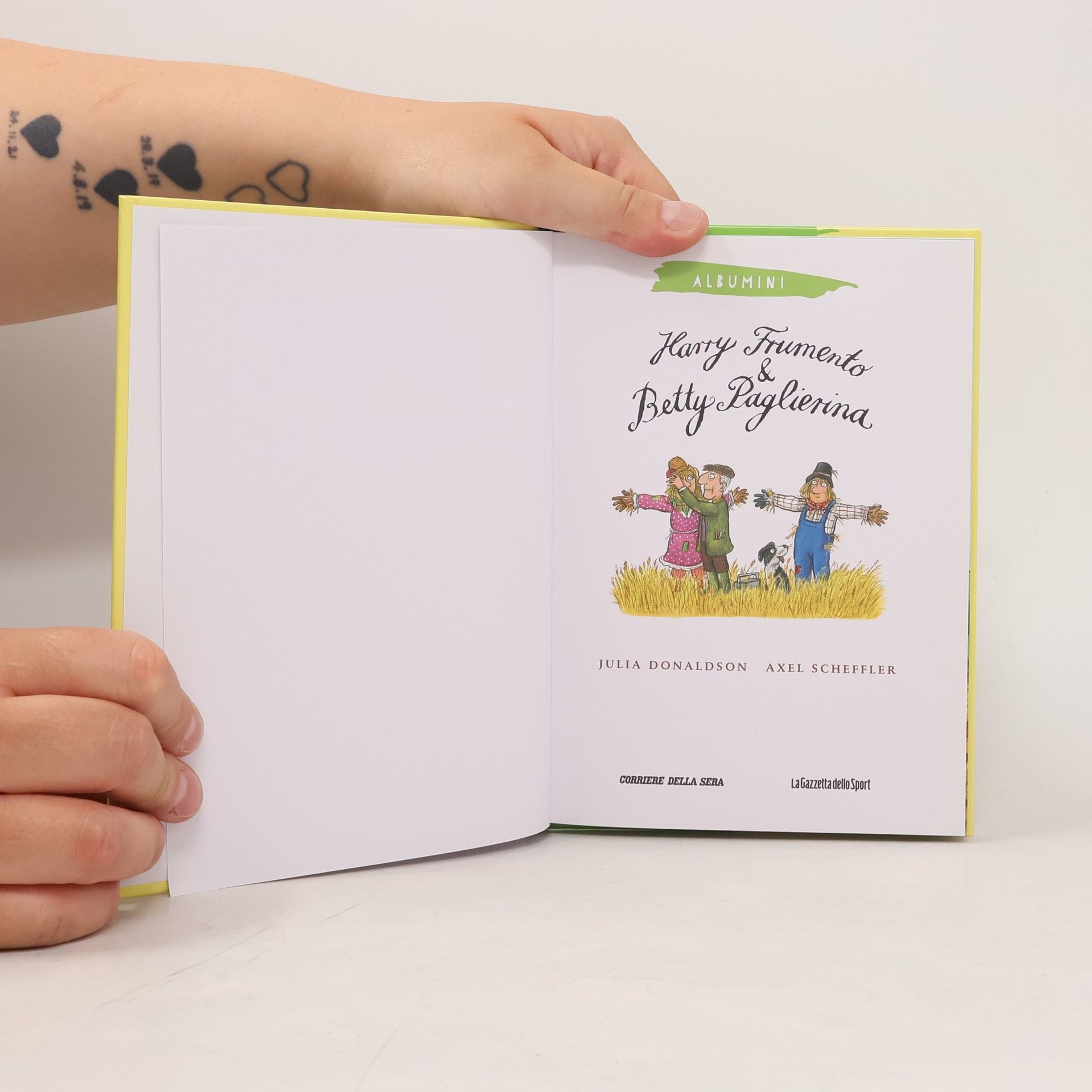 Julia Donaldson Harry Frumento e Betty Paglierina