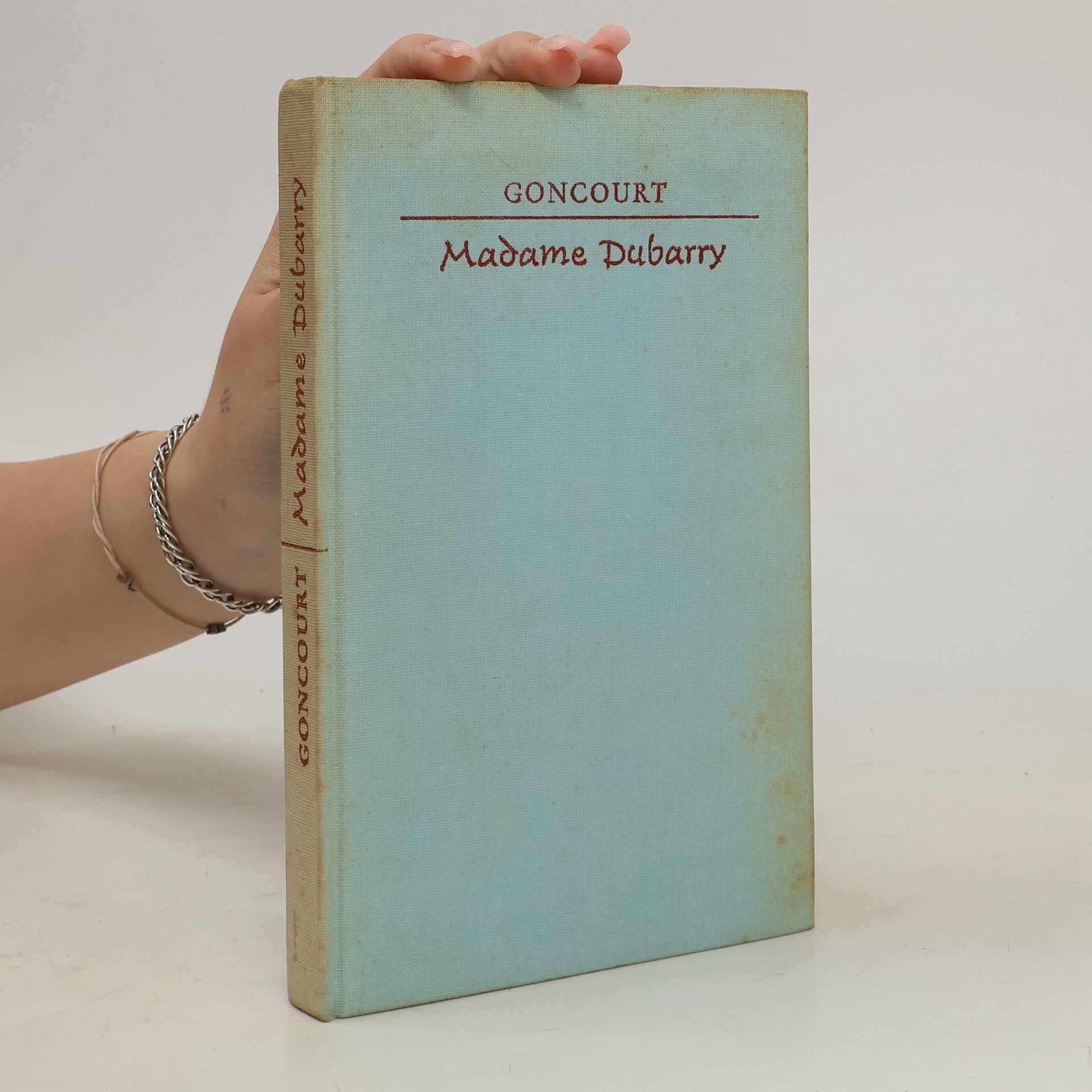 Edmond de Goncourt Madame Dubarry