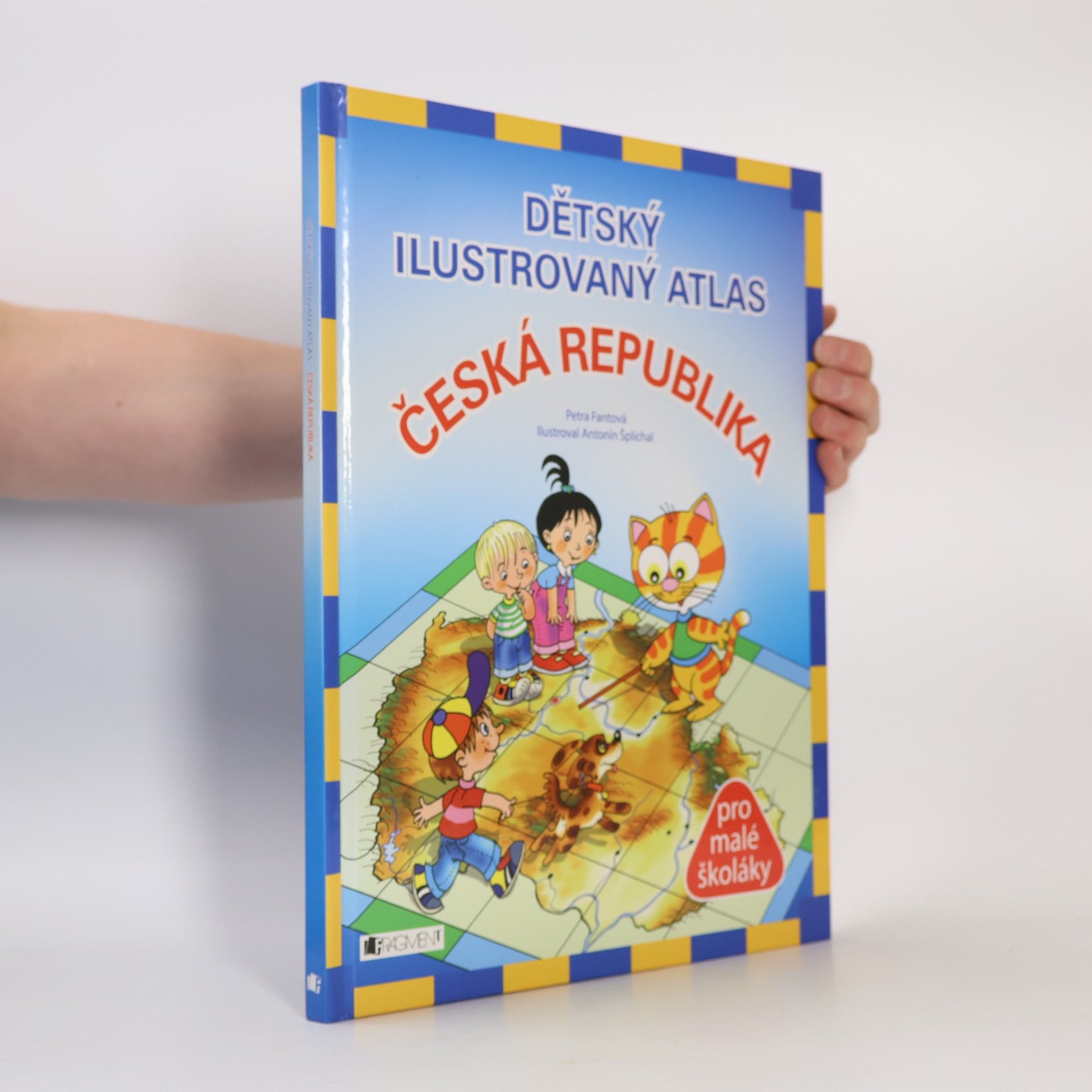 Antonín Šplíchal Dětský ilustrovaný atlas Česká republika