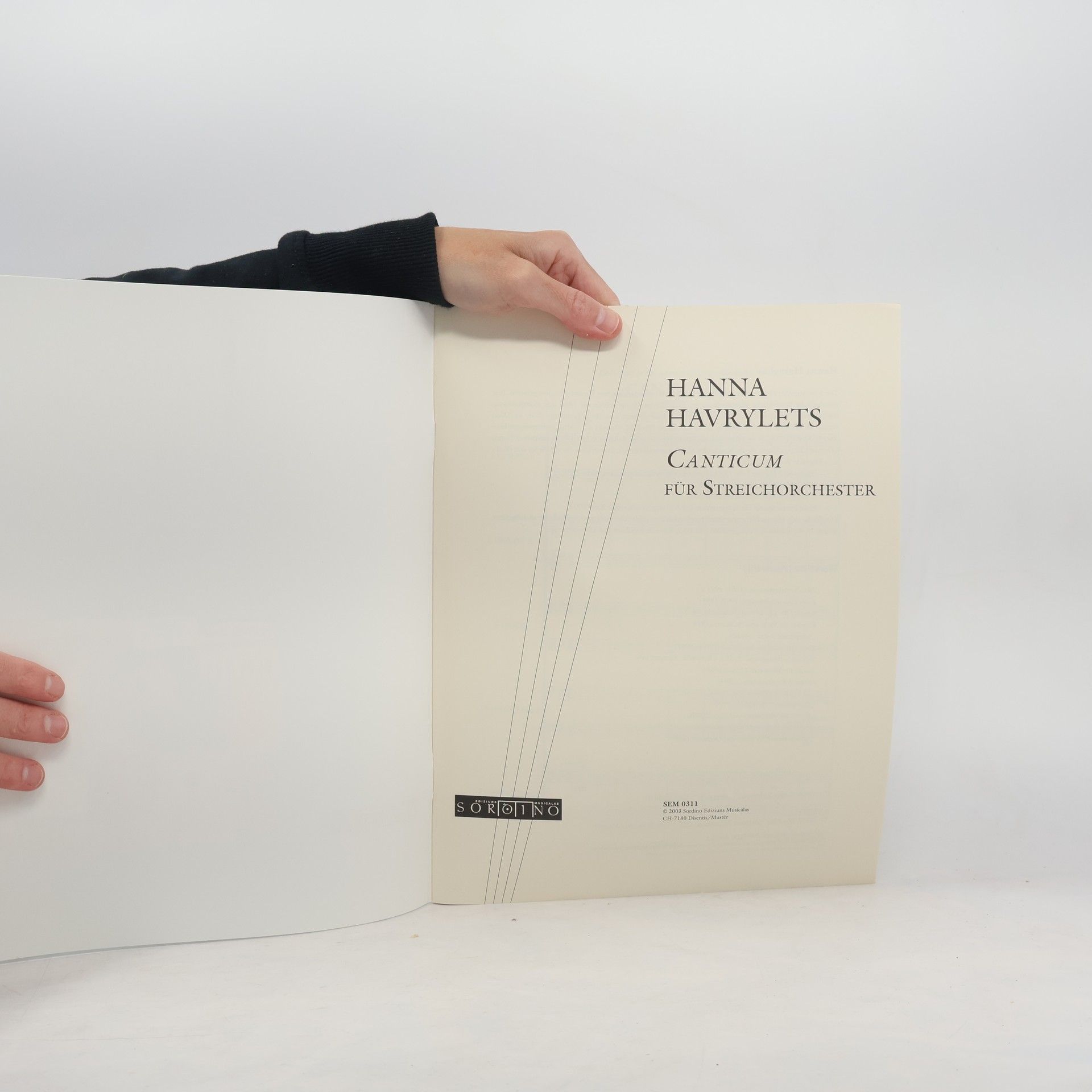 Hanna Havrylets Canticum für Streichorchester