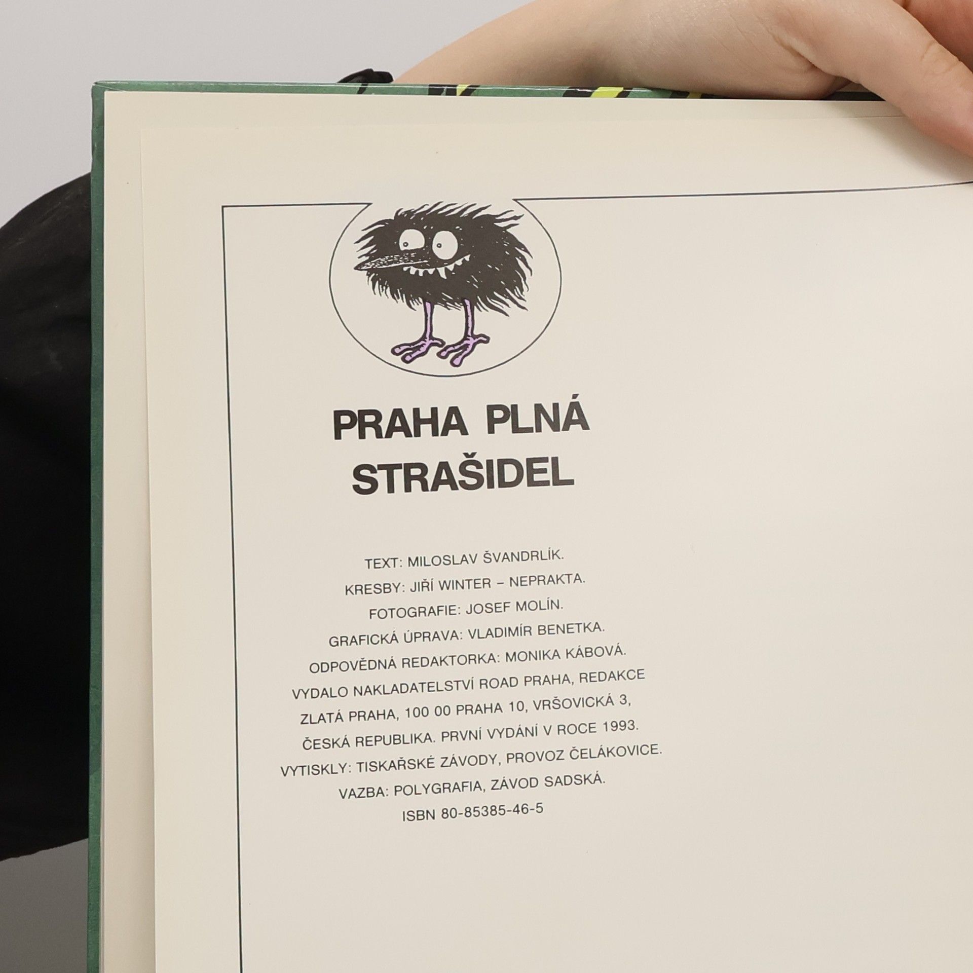 Miloslav Švandrlík Praha plná strašidel