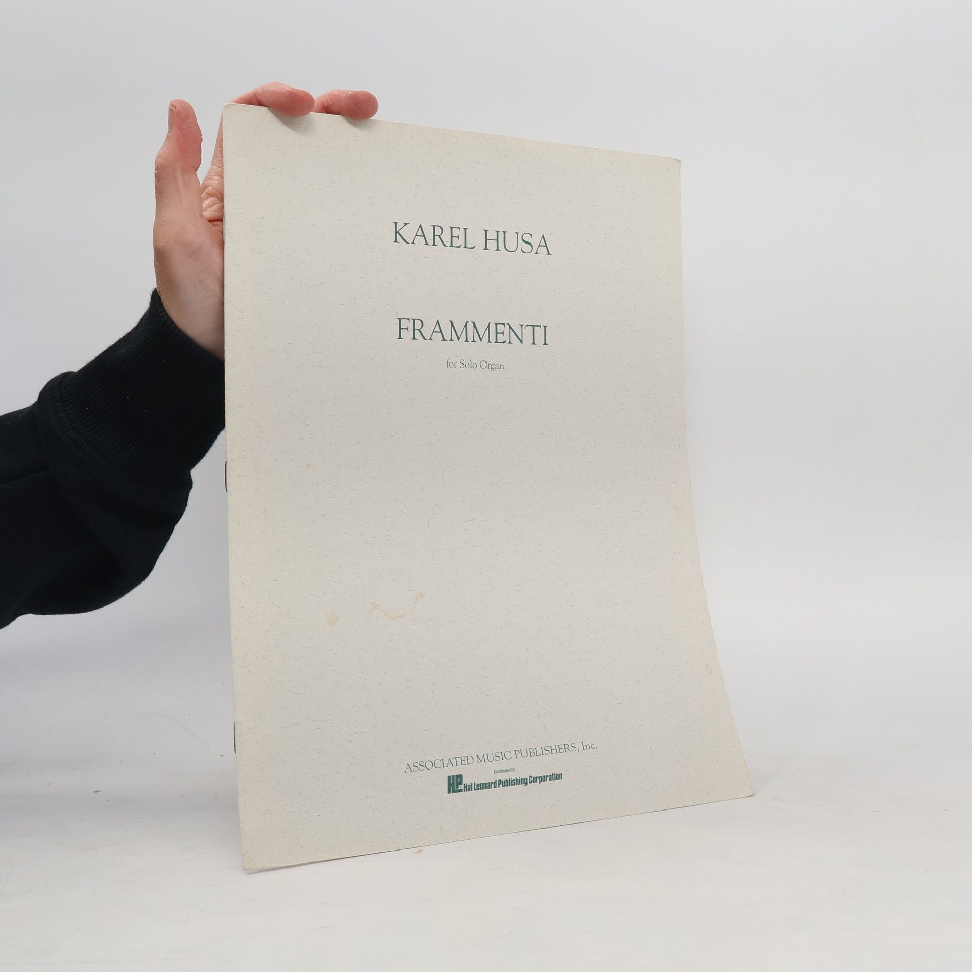 Frammenti for Solo Organ