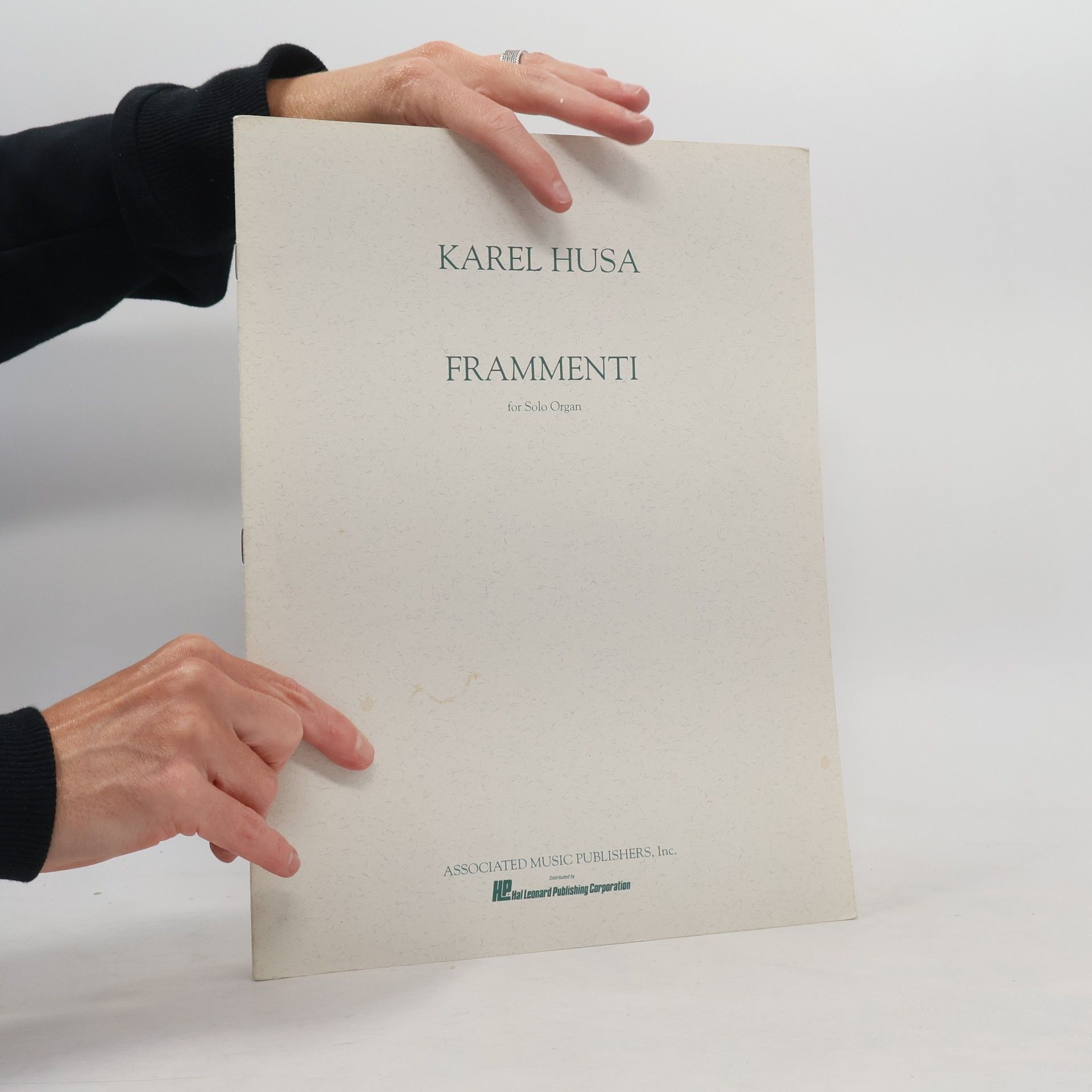 Karel Husa Frammenti for Solo Organ