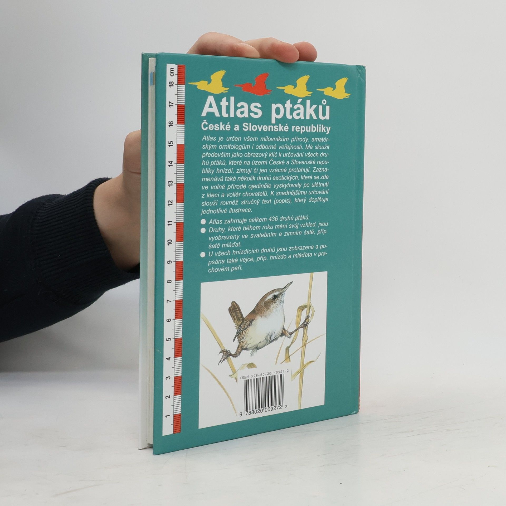 Jan Dungel Atlas ptáků České a Slovenské republiky