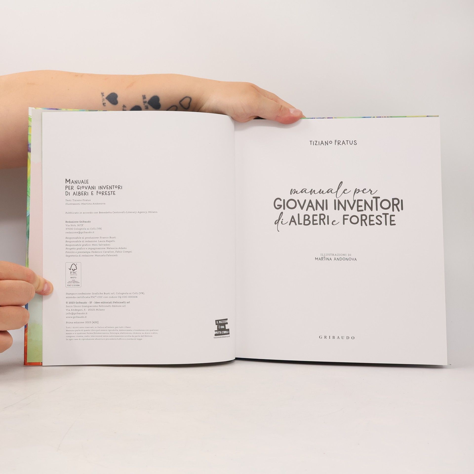 Tiziano Fratus Albi illustrati - 9: Manuale per giovani inventori di alberi e foreste