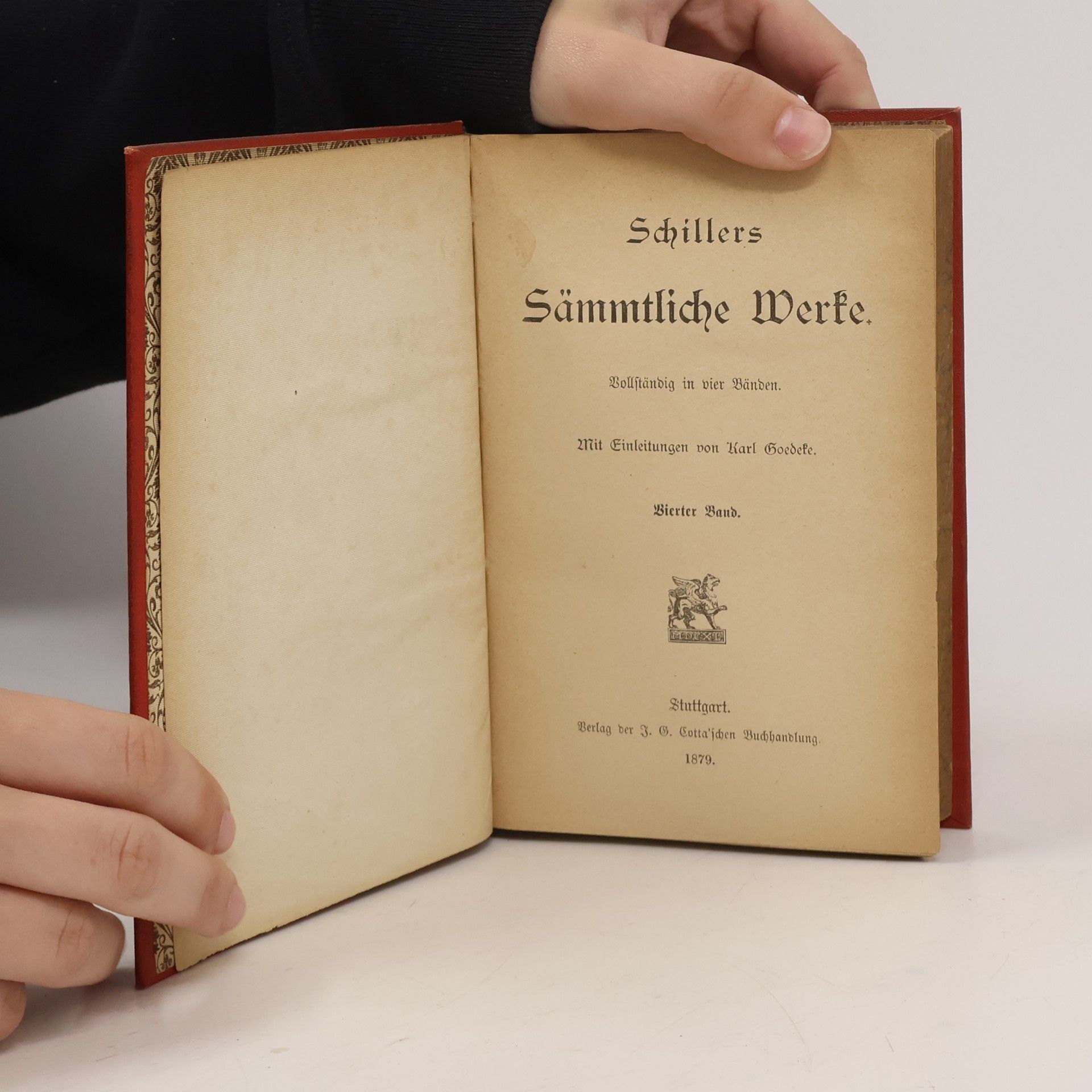 Friedrich Schiller Schillers sämmtliche Werke. Band IV.